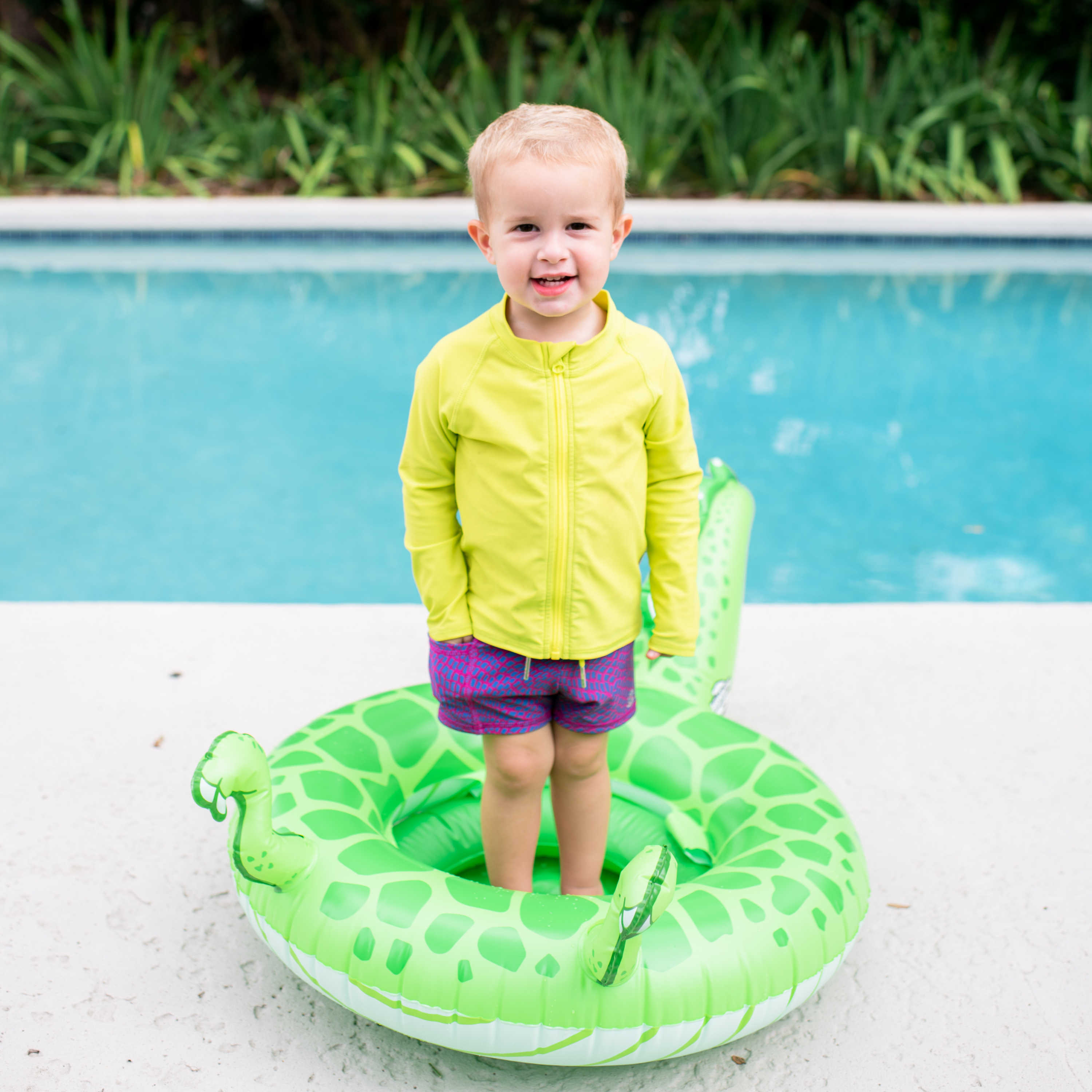 Kids Euro Swim Shorties | "In Disguise"-SwimZip UPF 50+ Sun Protective Swimwear & UV Zipper Rash Guards-pos2