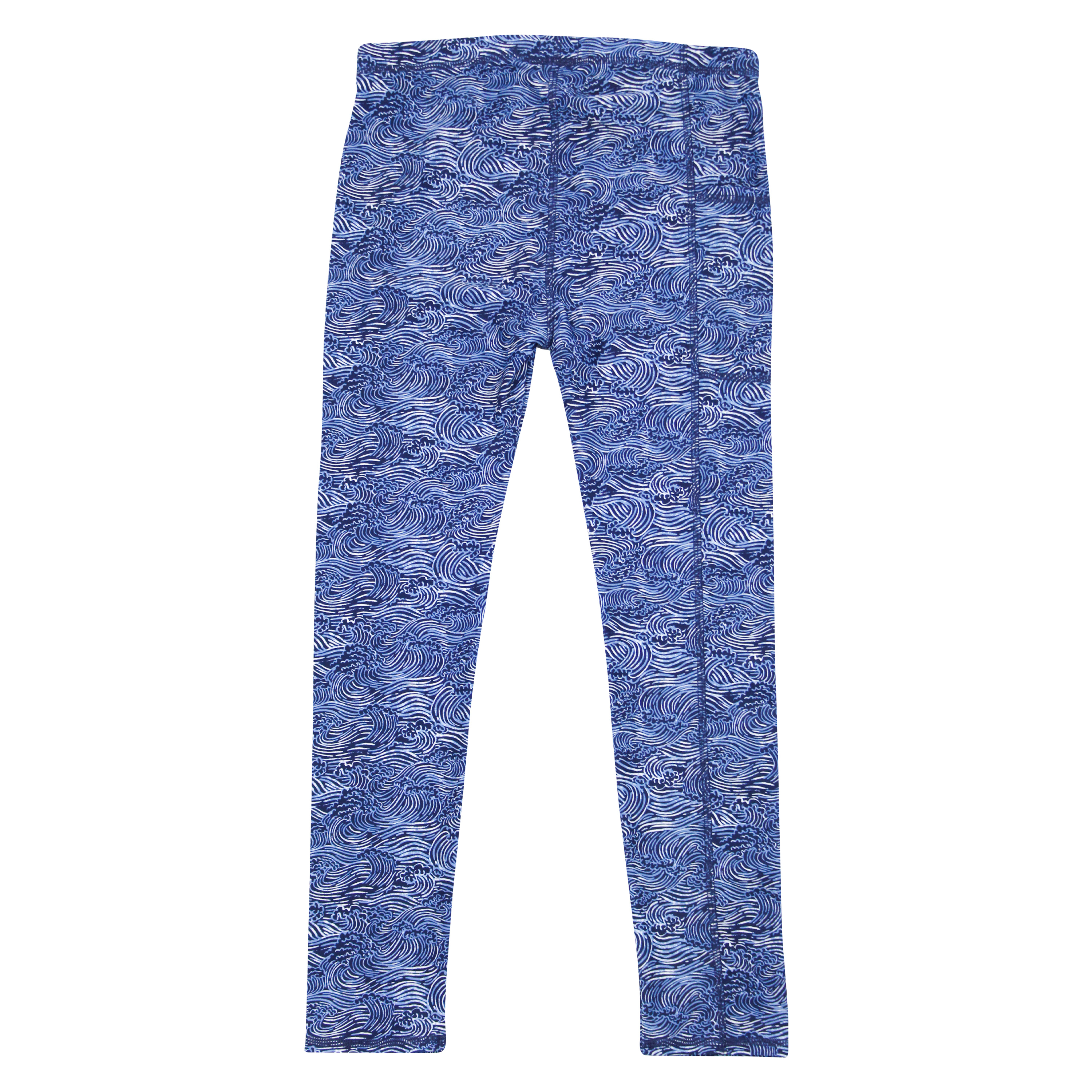 Kids Swim Pants | "Ocean Breeze”-SwimZip UPF 50+ Sun Protective Swimwear & UV Zipper Rash Guards-pos5