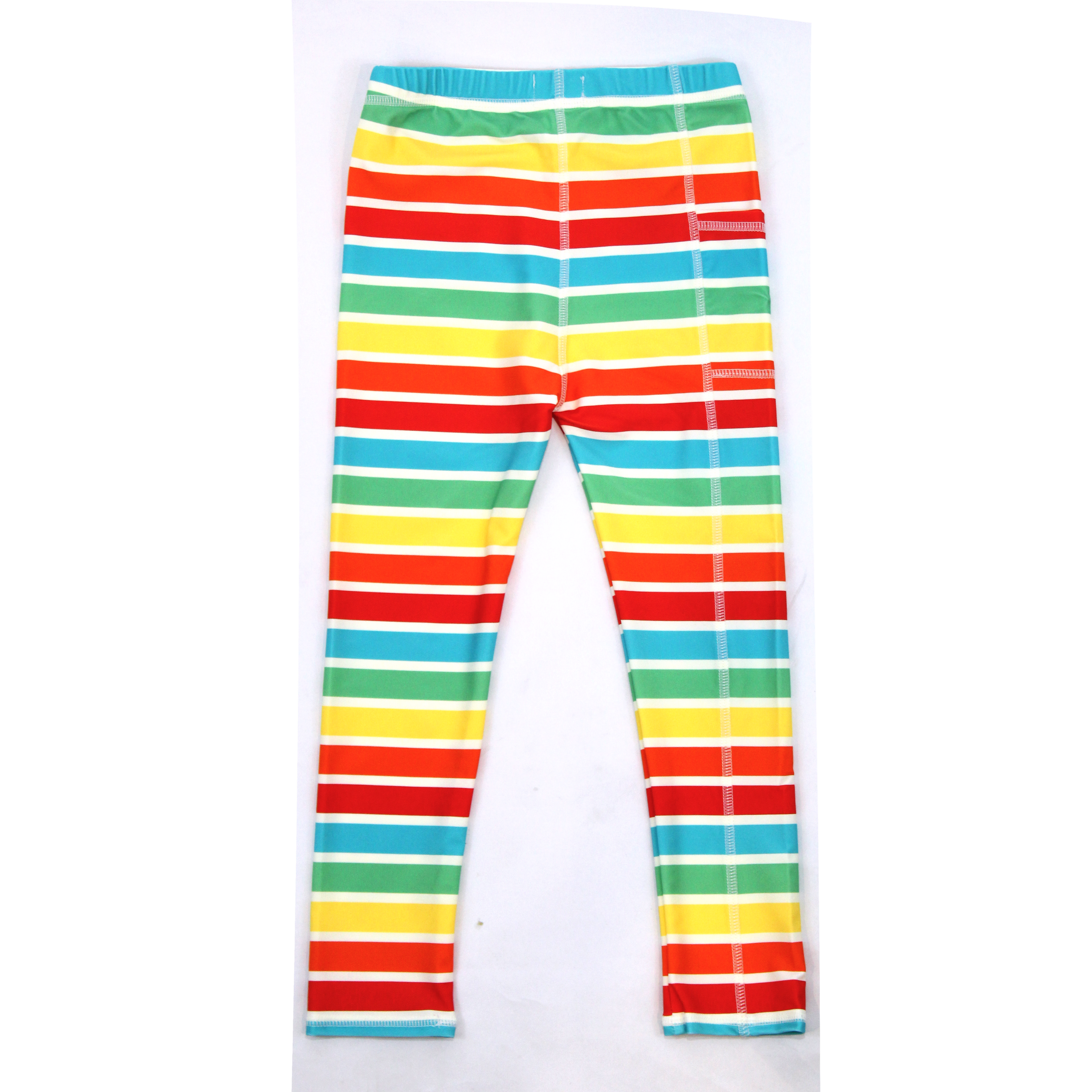 Kids Swim Pants | "Rainbow"-SwimZip UPF 50+ Sun Protective Swimwear & UV Zipper Rash Guards-pos13