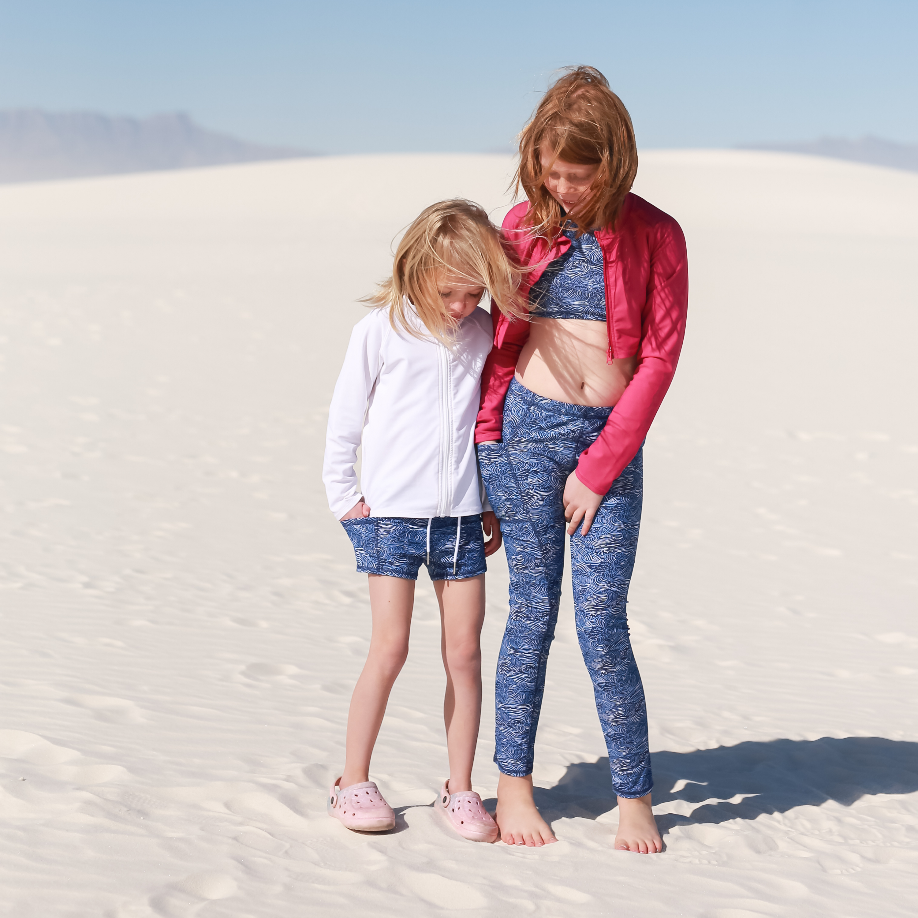 Girls Halter Top Bikini Set (2 Piece) | "Ocean Breeze"-SwimZip UPF 50+ Sun Protective Swimwear & UV Zipper Rash Guards-pos4