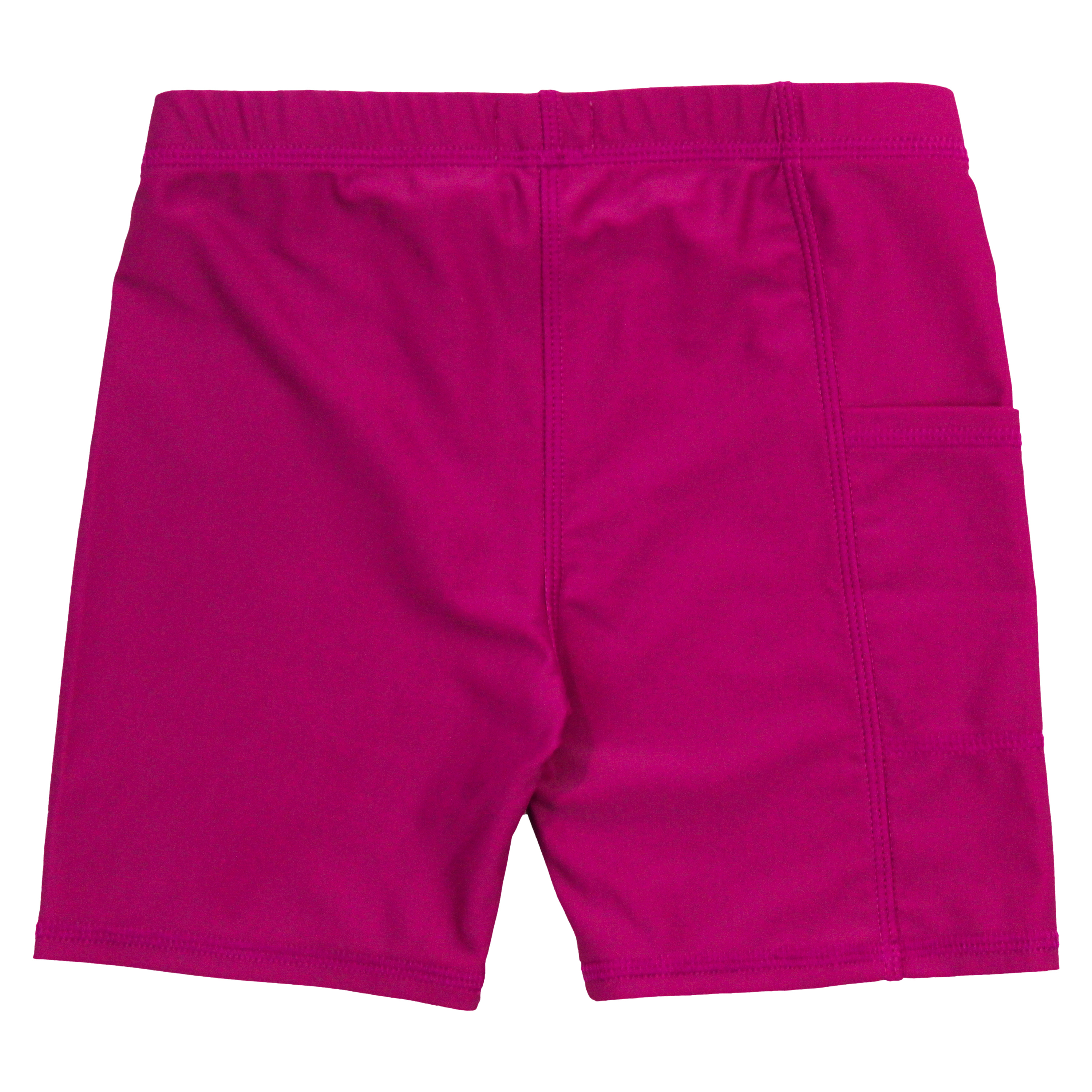 Kids Jammers Swim Shorts | "Fuchsia”-SwimZip UPF 50+ Sun Protective Swimwear & UV Zipper Rash Guards-pos6