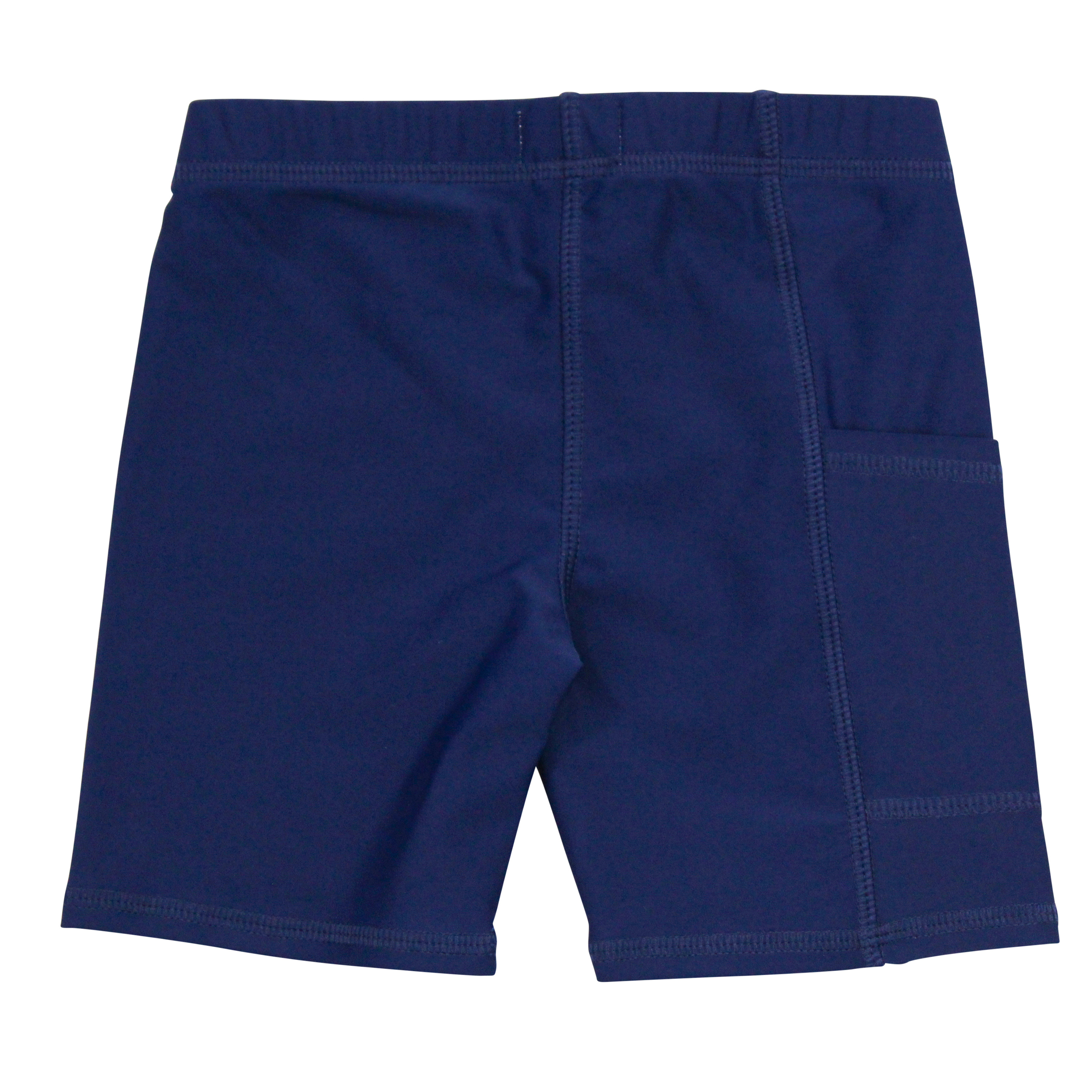 Kids Jammers Swim Shorts | "Navy"-SwimZip UPF 50+ Sun Protective Swimwear & UV Zipper Rash Guards-pos6