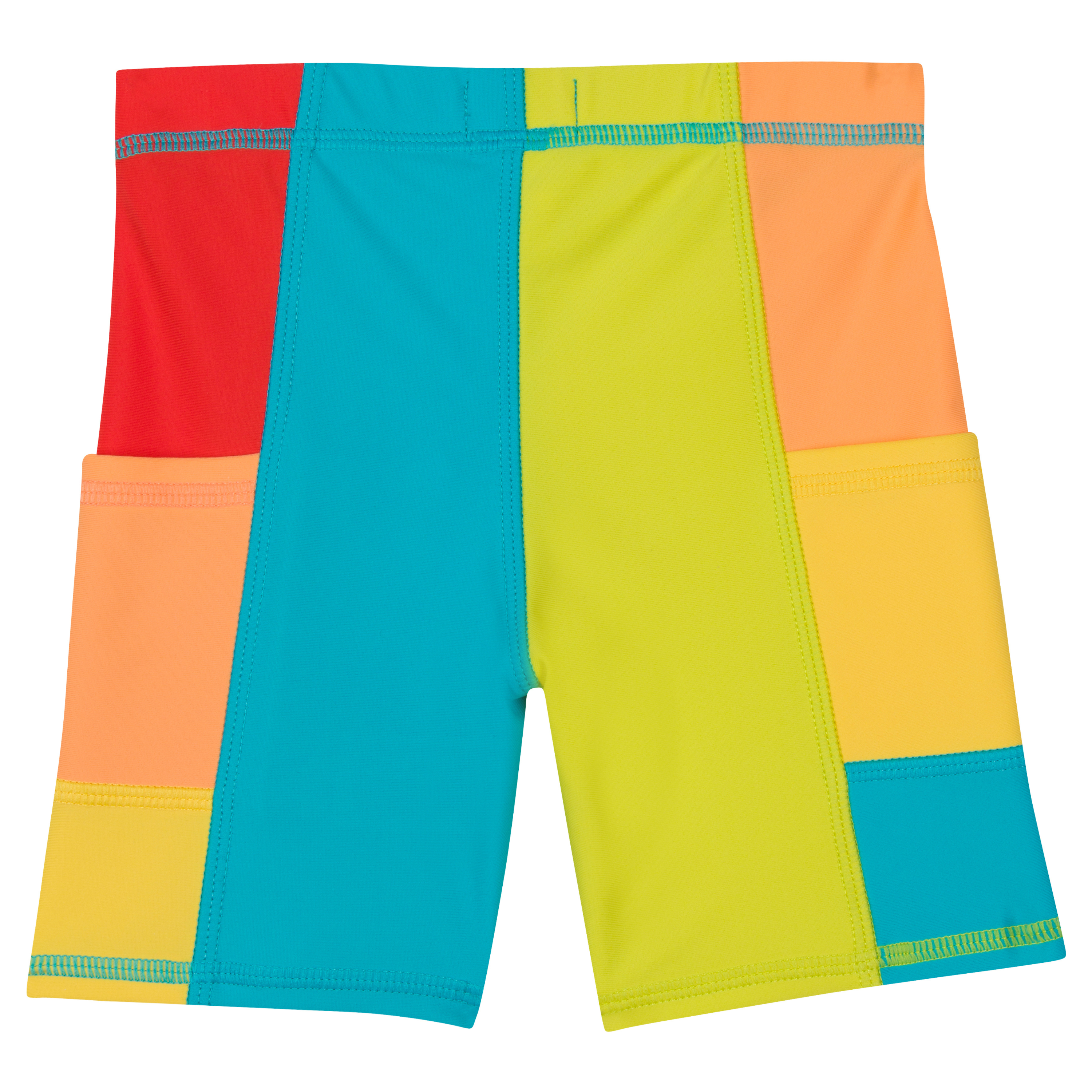 Kids Jammers Swim Shorts | "Color Pop"-SwimZip UPF 50+ Sun Protective Swimwear & UV Zipper Rash Guards-pos7