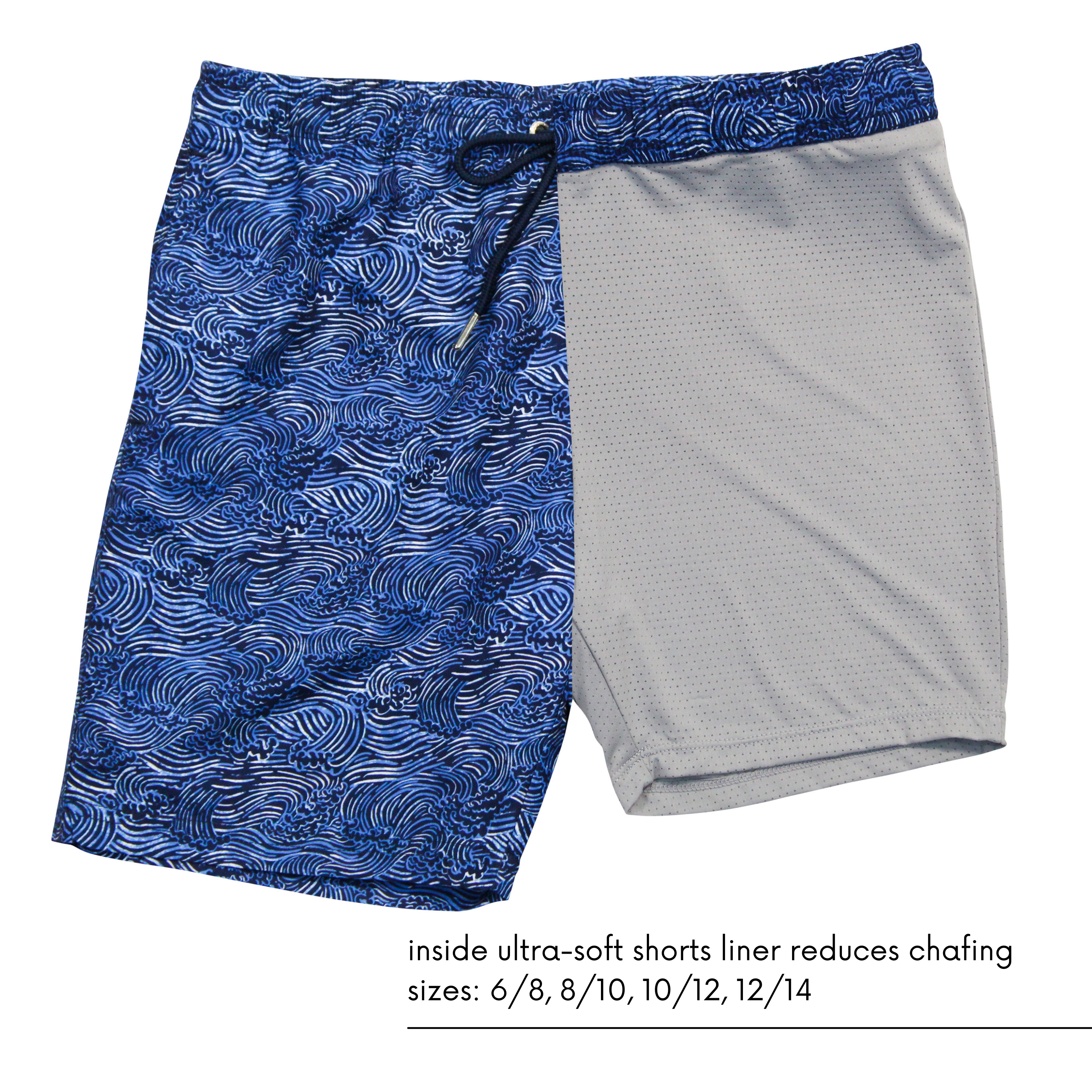 Boys Swim Trunks Boxer Brief Liner (sizes 6-14) | "Ocean Breeze"-SwimZip UPF 50+ Sun Protective Swimwear & UV Zipper Rash Guards-pos9