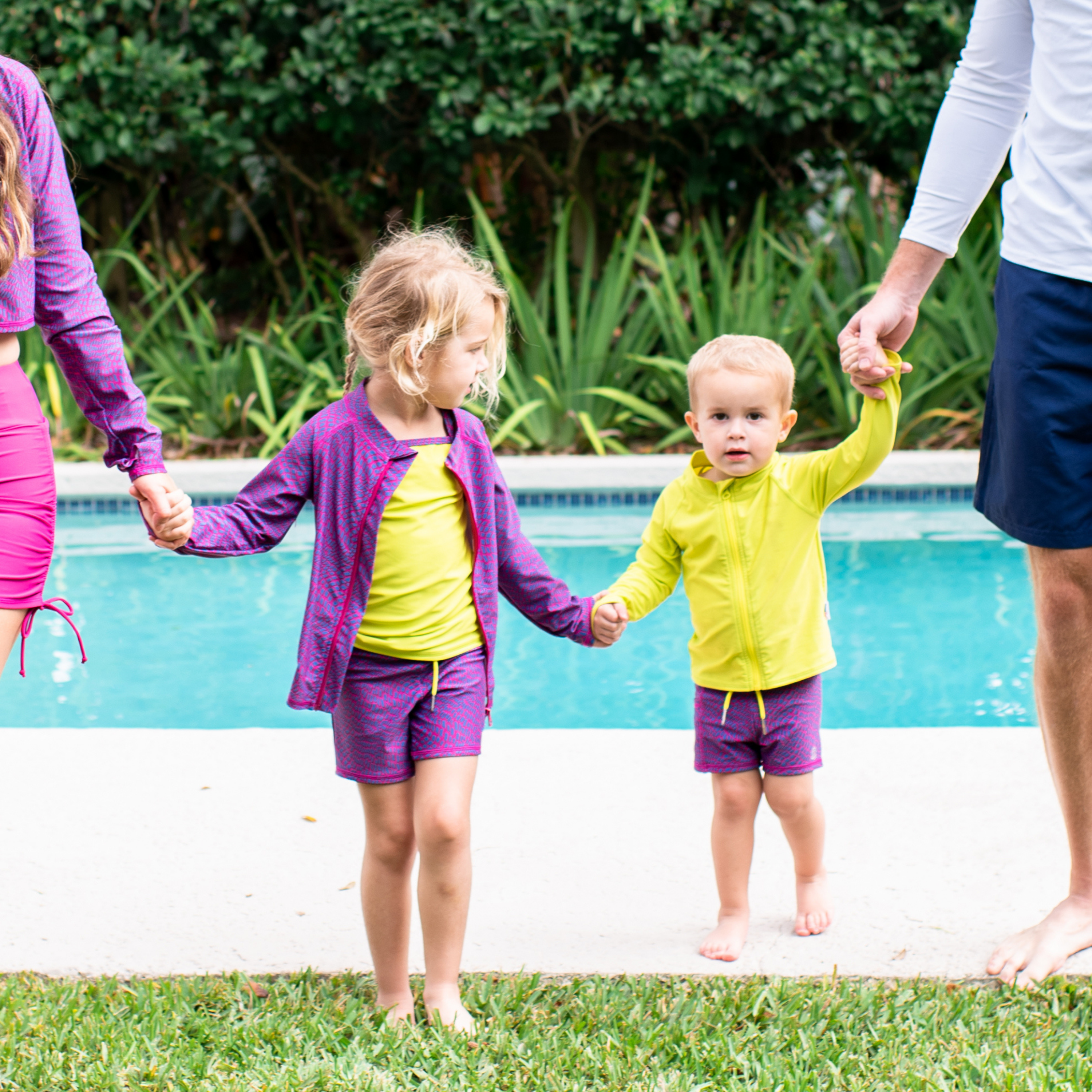 Kids Euro Swim Shorties | "In Disguise"-SwimZip UPF 50+ Sun Protective Swimwear & UV Zipper Rash Guards-pos8