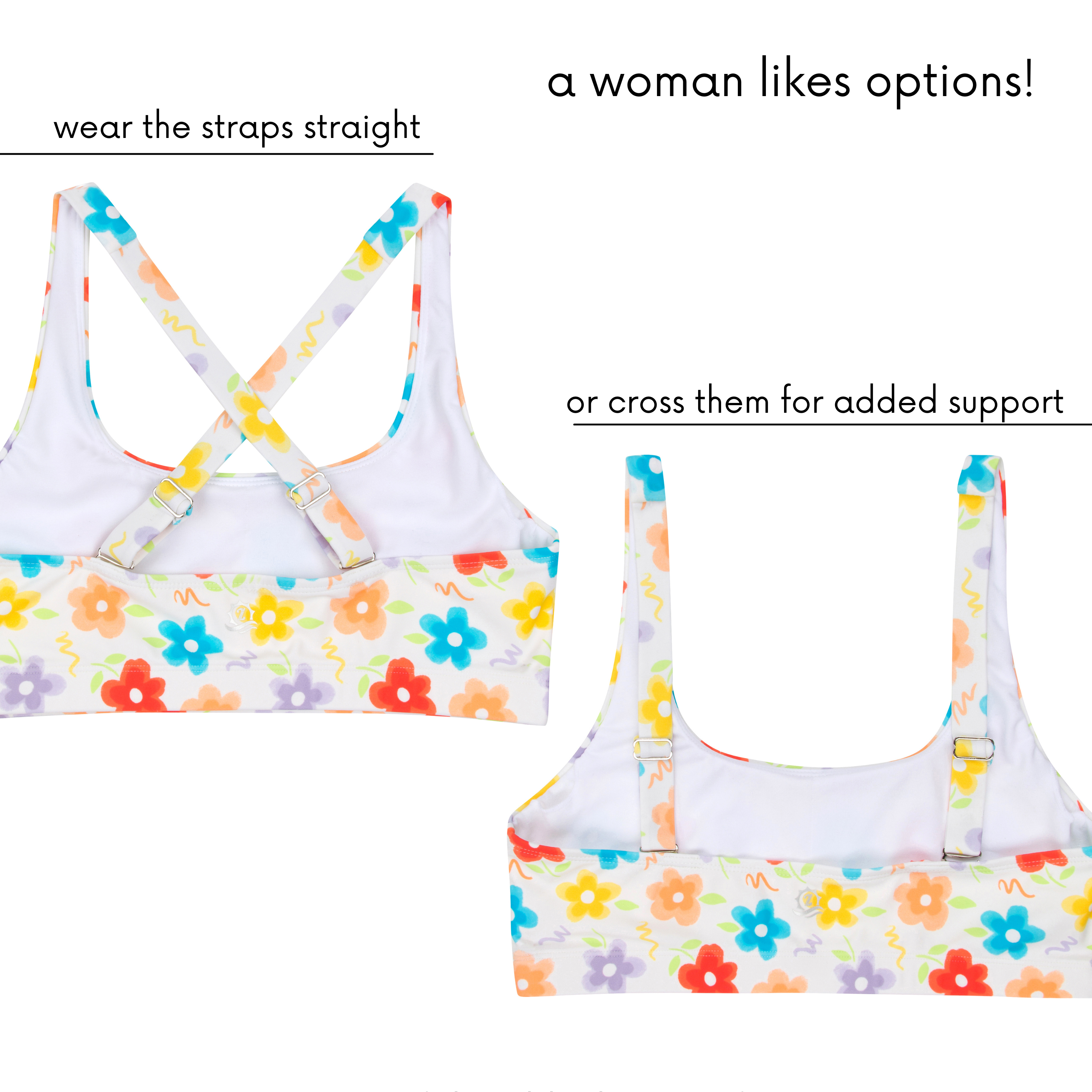 Women's Scoop Neck Bikini Top | "Blossom"-SwimZip UPF 50+ Sun Protective Swimwear & UV Zipper Rash Guards-pos8