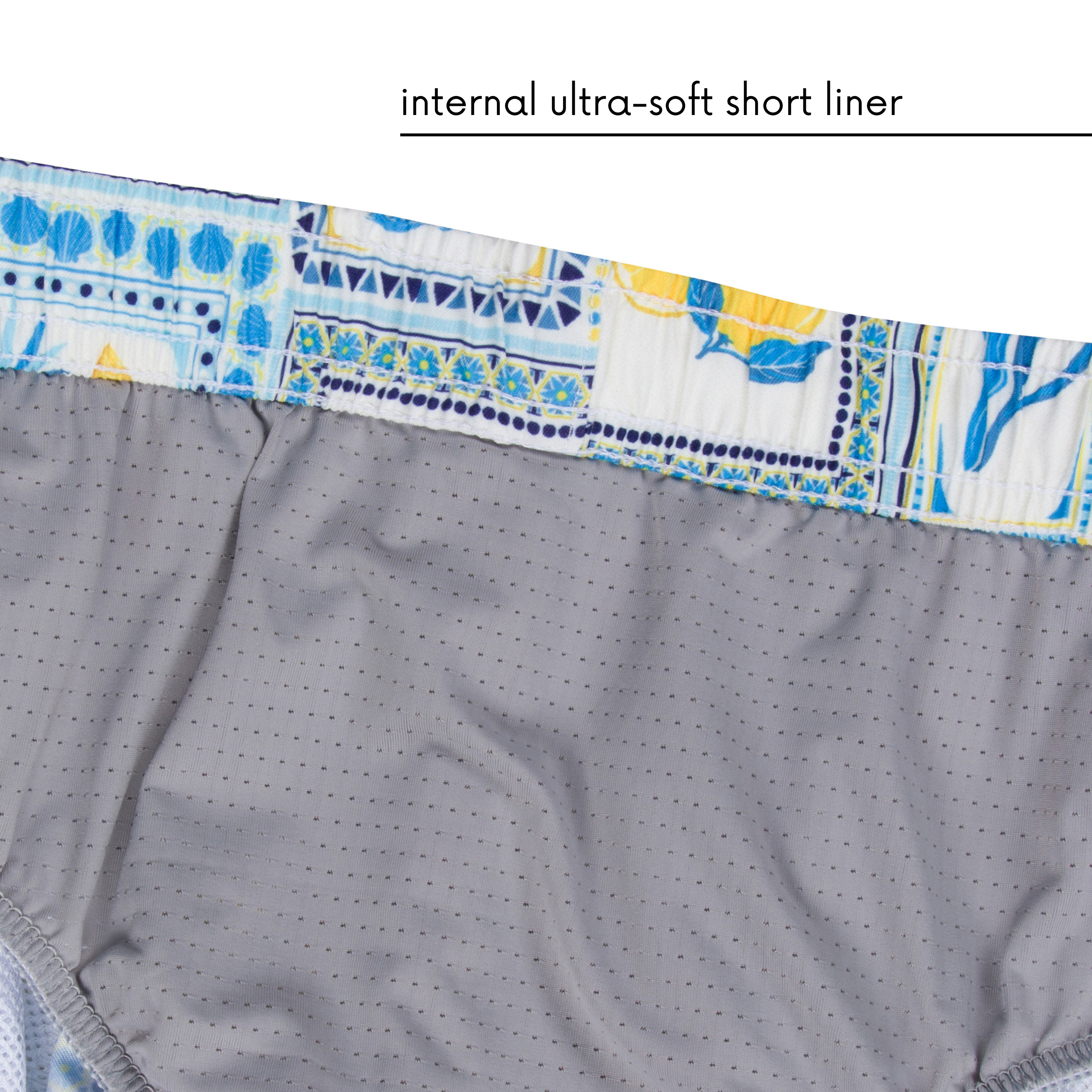Boys Long Sleeve Zipper Rash Guard and Swim Trunk Set | "Mediterranean Lemons"-SwimZip UPF 50+ Sun Protective Swimwear & UV Zipper Rash Guards-pos8