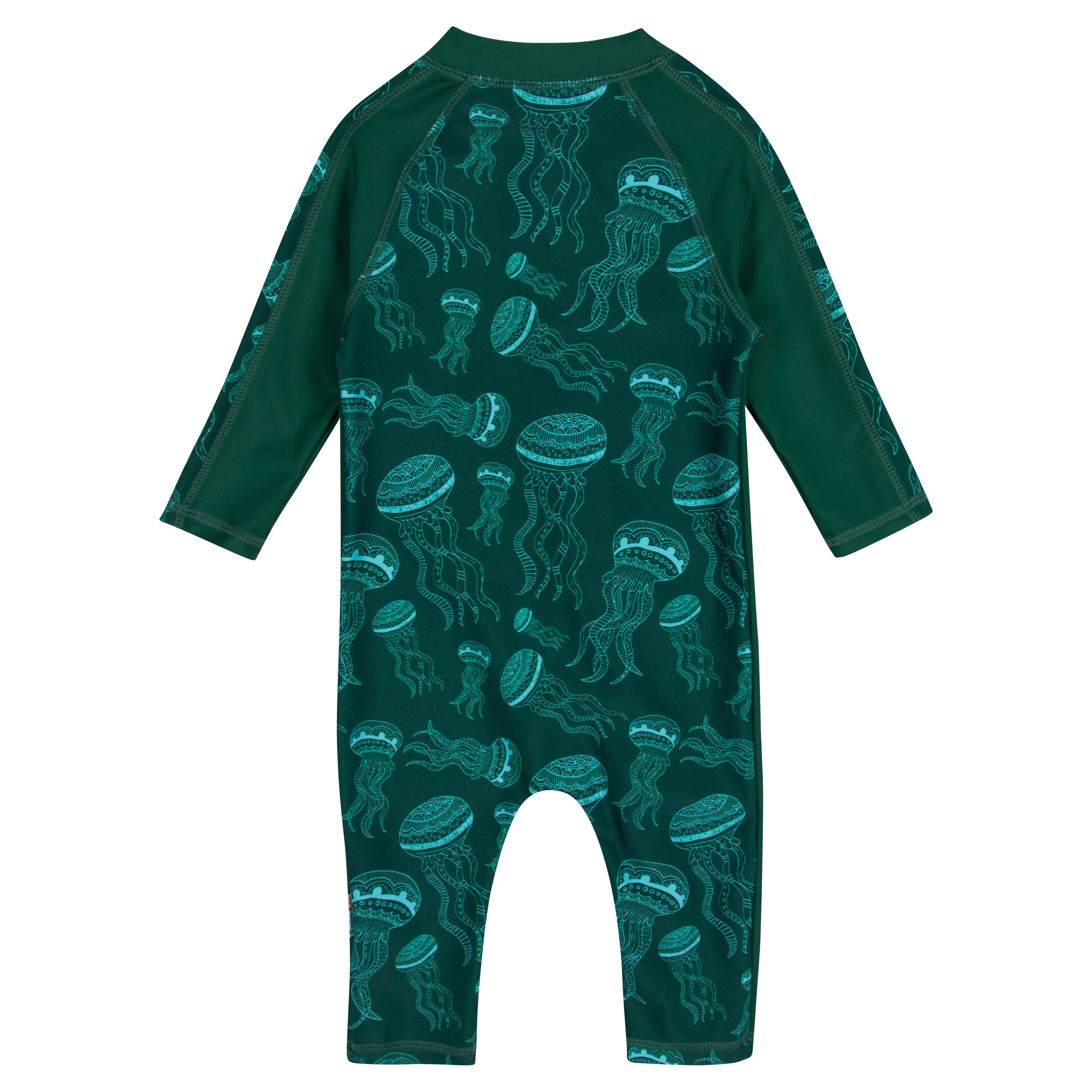 Sunsuit - Long Sleeve Romper Swimsuit | "Jelly Jellyfish"-SwimZip UPF 50+ Sun Protective Swimwear & UV Zipper Rash Guards-pos14