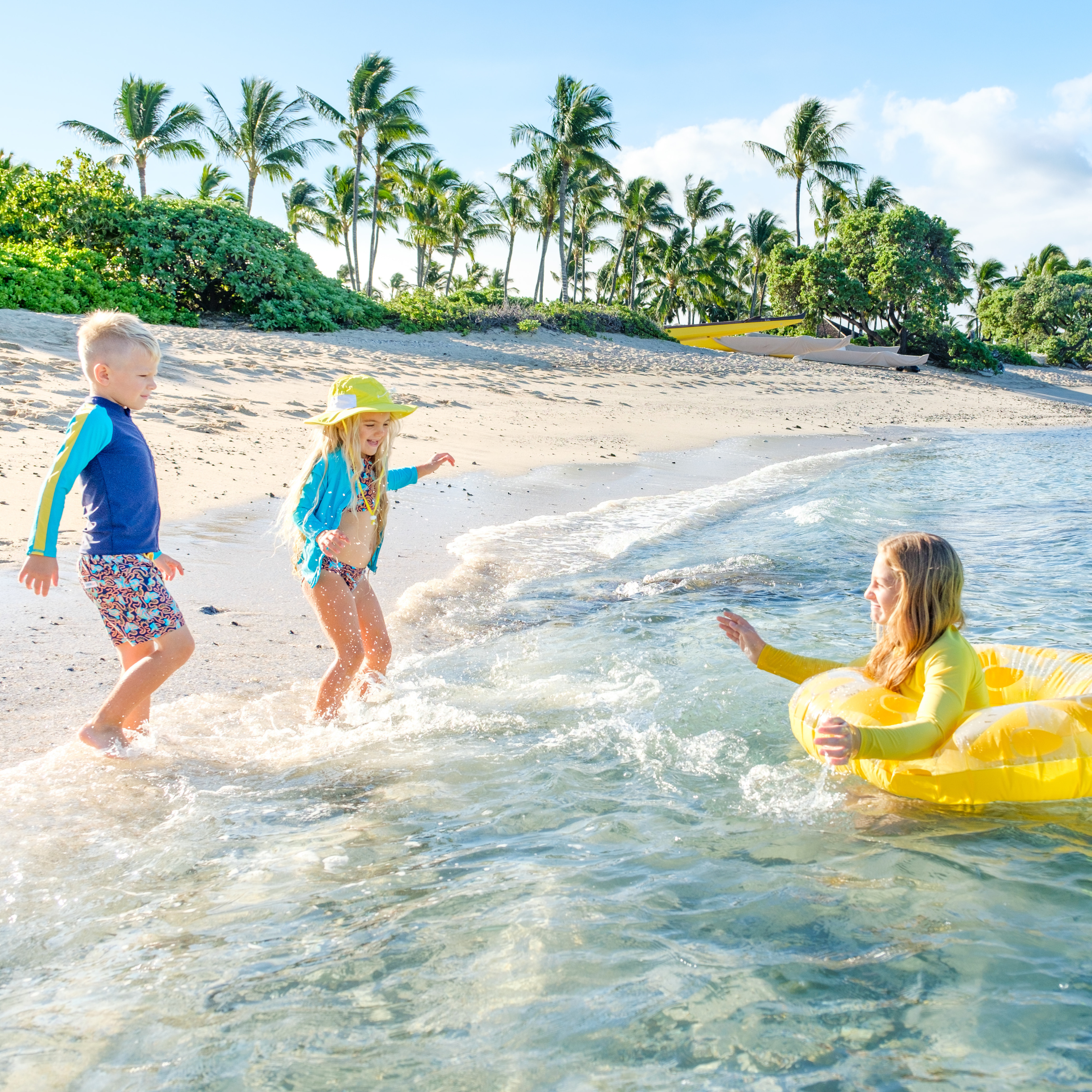 Girls Halter Top Bikini Set (2 Piece) | "Deep Dive"-SwimZip UPF 50+ Sun Protective Swimwear & UV Zipper Rash Guards-pos10