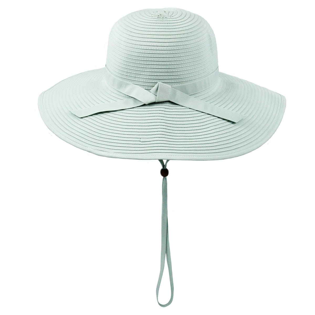 Women's Wide Brim Sun Hat - Mint-SwimZip UPF 50+ Sun Protective Swimwear & UV Zipper Rash Guards-pos4