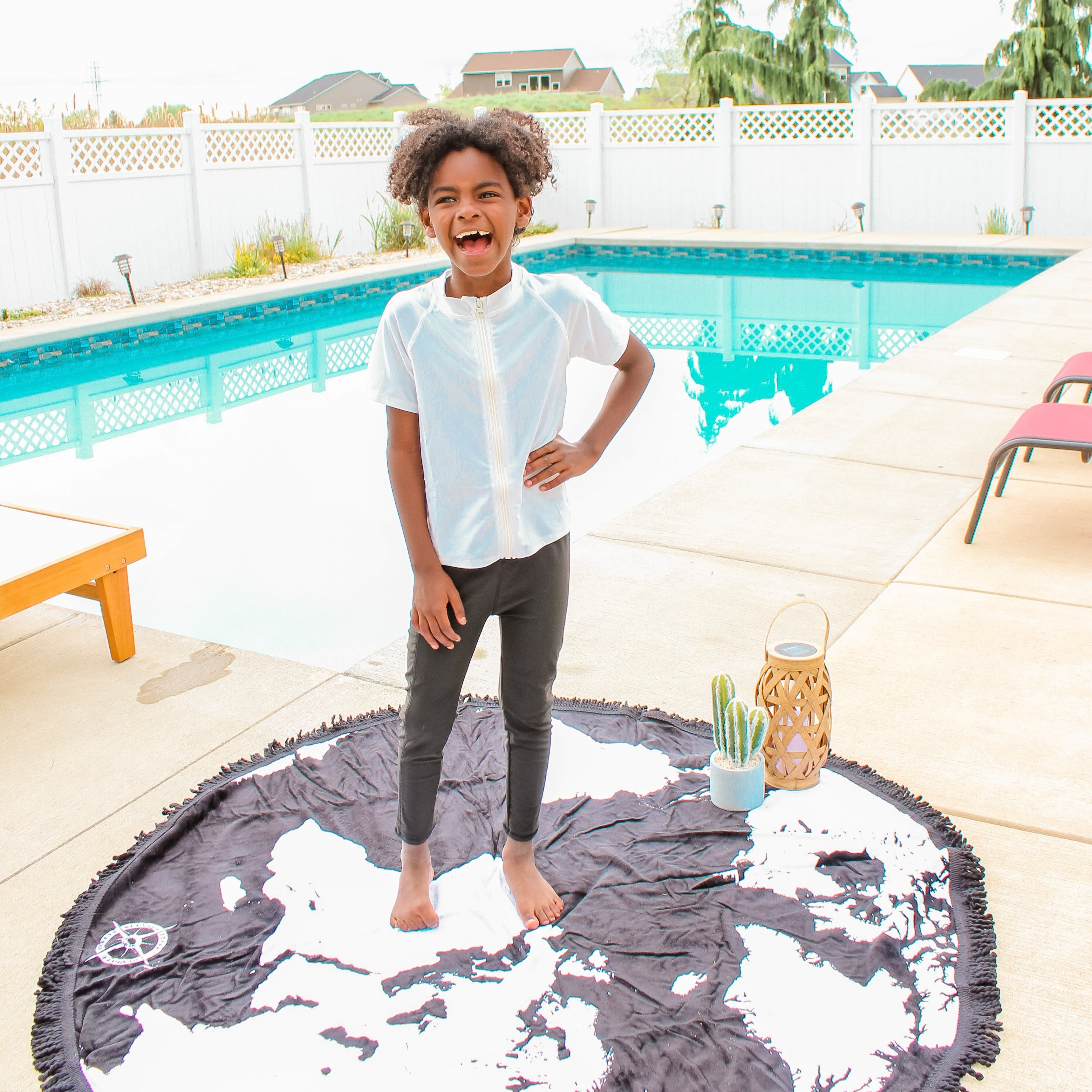 Kids Swim Pants | "Black"-SwimZip UPF 50+ Sun Protective Swimwear & UV Zipper Rash Guards-pos5