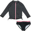 Black Polka Dot