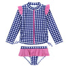 Navy Gingham