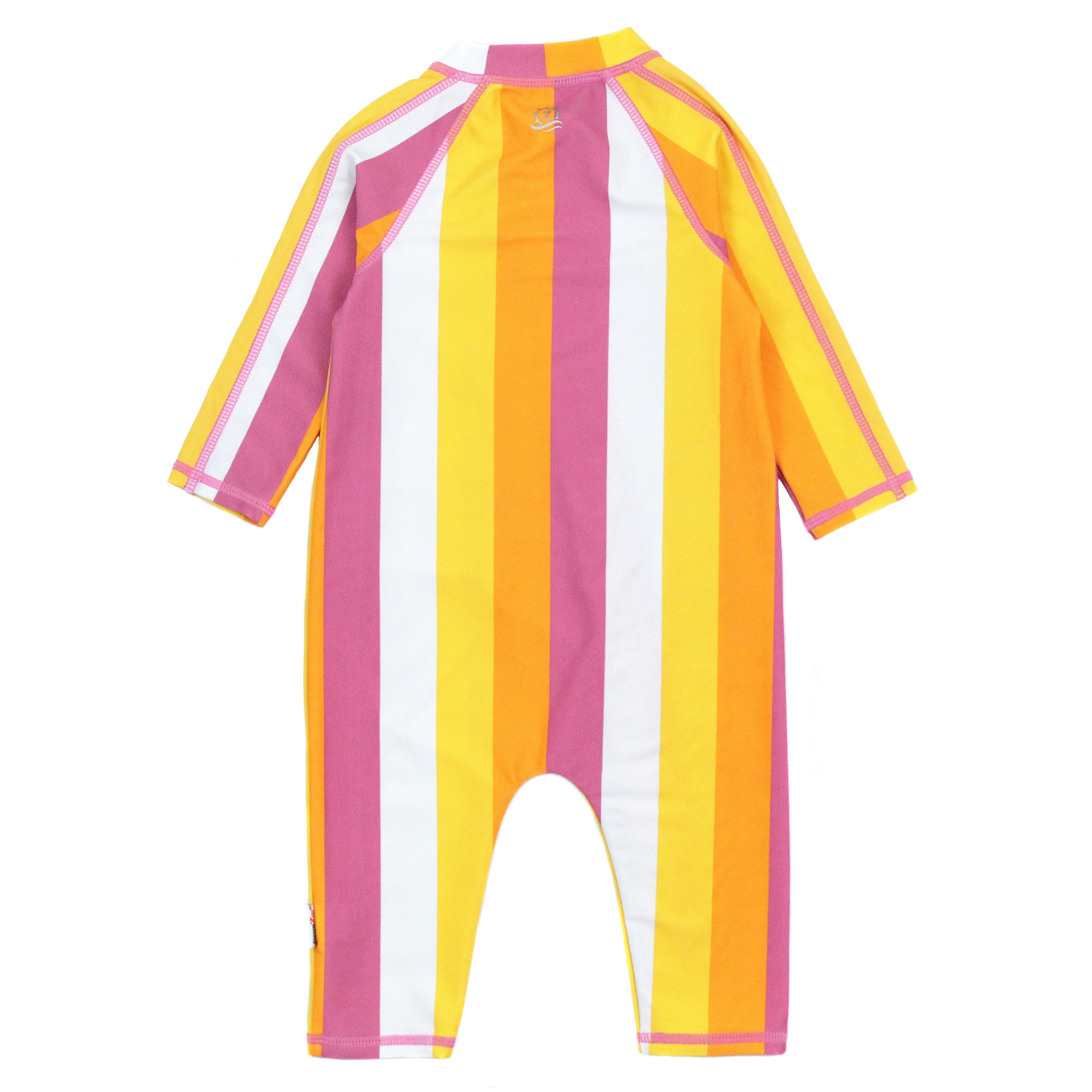 Sunsuit - Long Sleeve Romper Swimsuit | "Be Bold"-SwimZip UPF 50+ Sun Protective Swimwear & UV Zipper Rash Guards-pos12