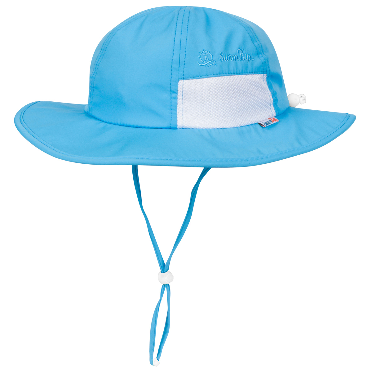 SwimZip Kid's Wide Brim Sun Hat - UPF 50+ Sun Protection - Aqua SwimZip Kid's Wide Brim Sun Hat - UPF 50+ Sun Protection - Aqua