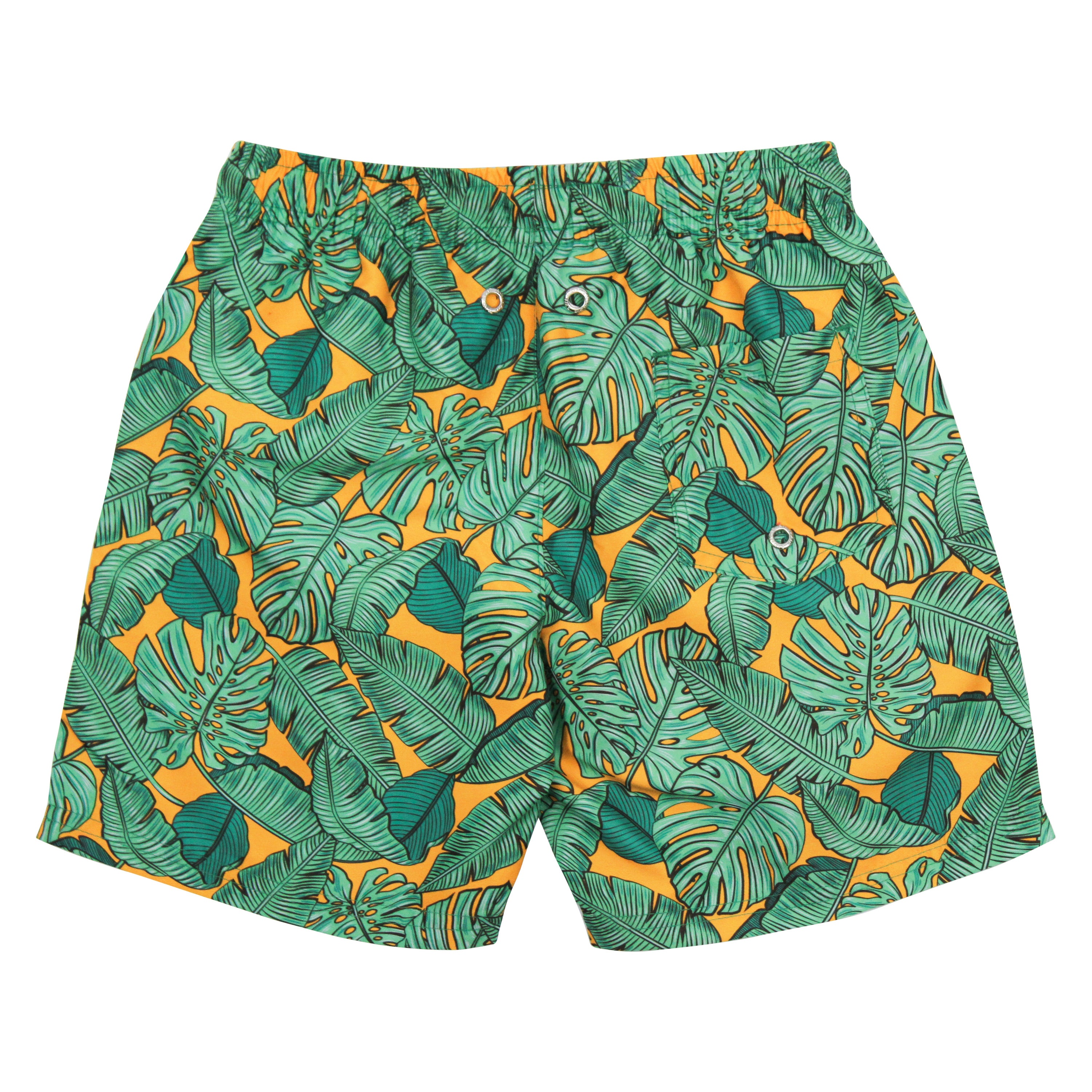 Boys Swim Trunks Boxer Brief Liner (sizes 6-14) | "The Tropics"-SwimZip UPF 50+ Sun Protective Swimwear & UV Zipper Rash Guards-pos9