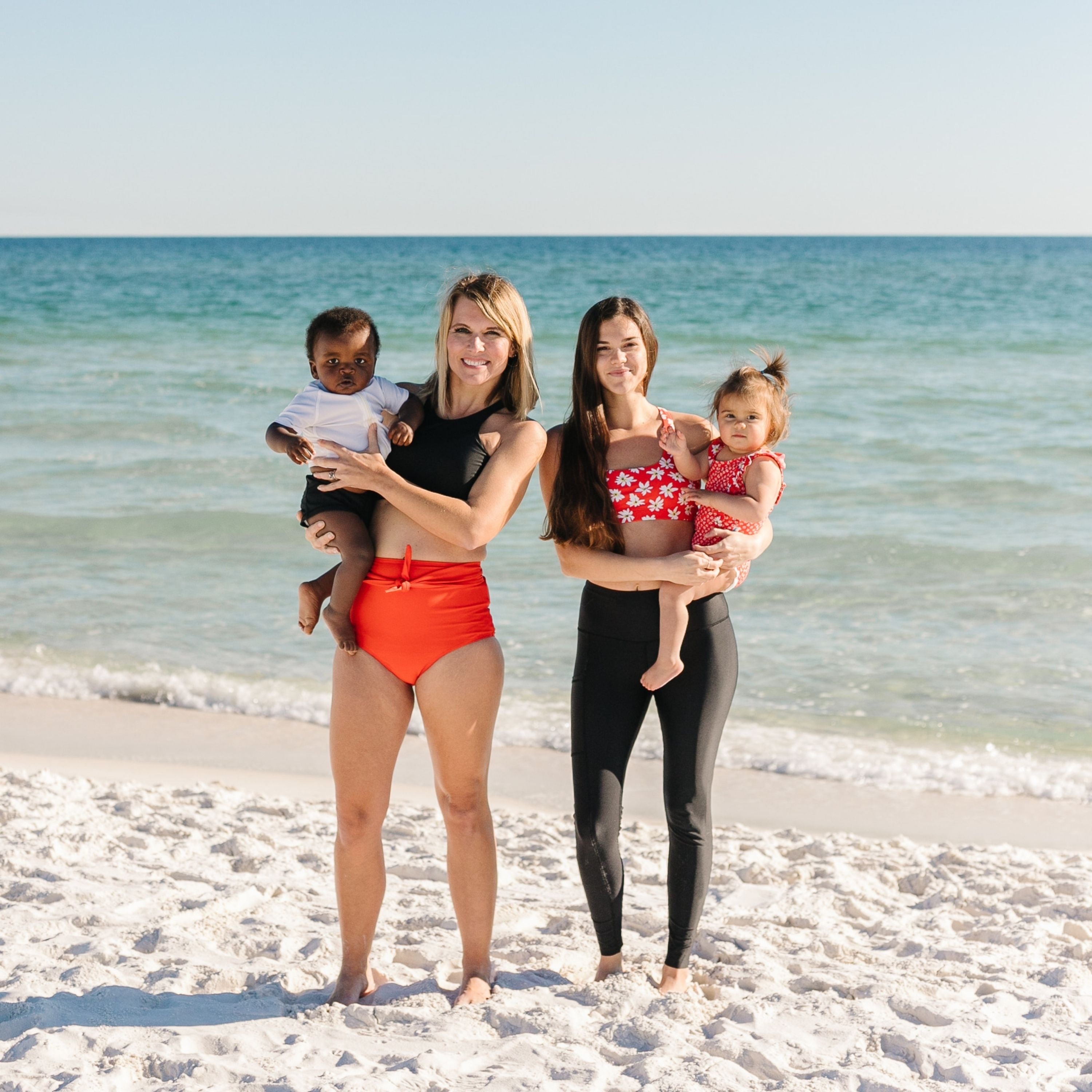 Kids Euro Swim Shorties | "Black"-SwimZip UPF 50+ Sun Protective Swimwear & UV Zipper Rash Guards-pos10