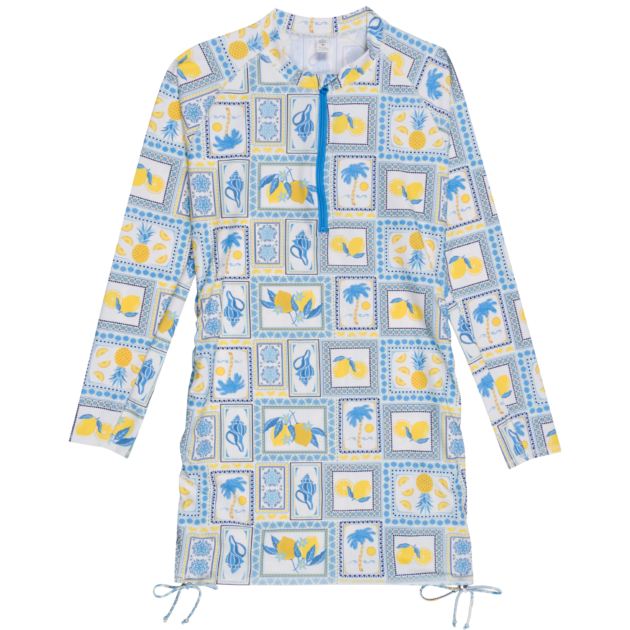 Women's Half Zip Swim Dress Cover Up | 