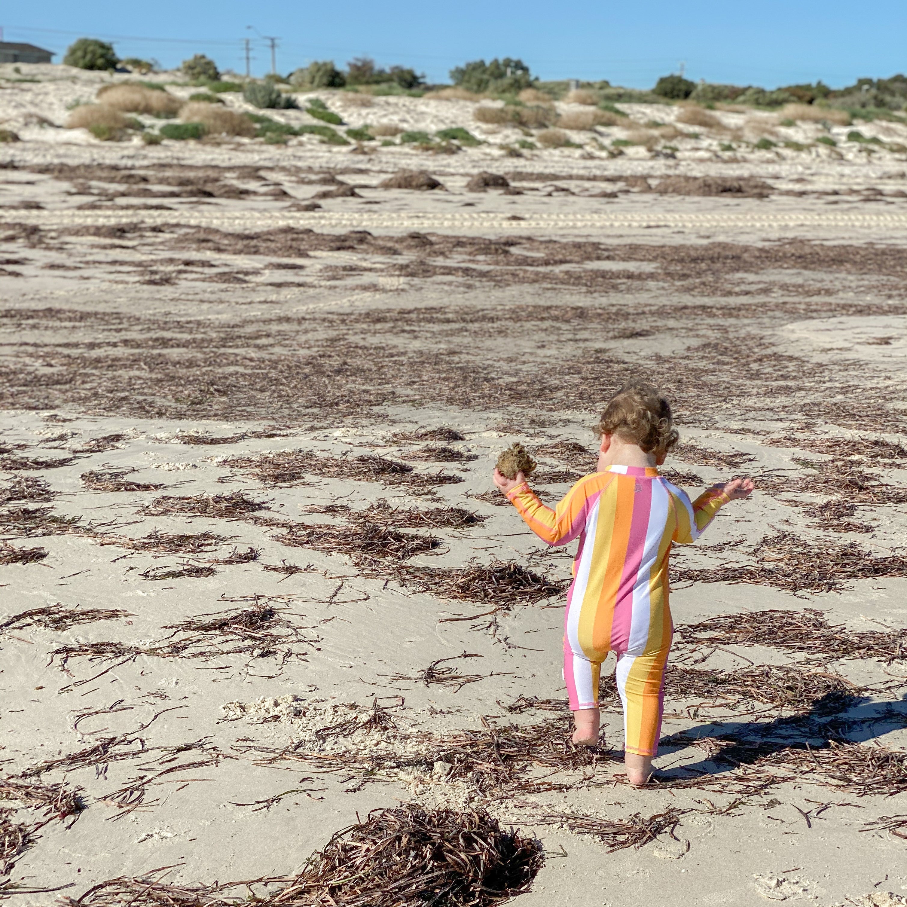 Sunsuit - Long Sleeve Romper Swimsuit | "Be Bold"-SwimZip UPF 50+ Sun Protective Swimwear & UV Zipper Rash Guards-pos10