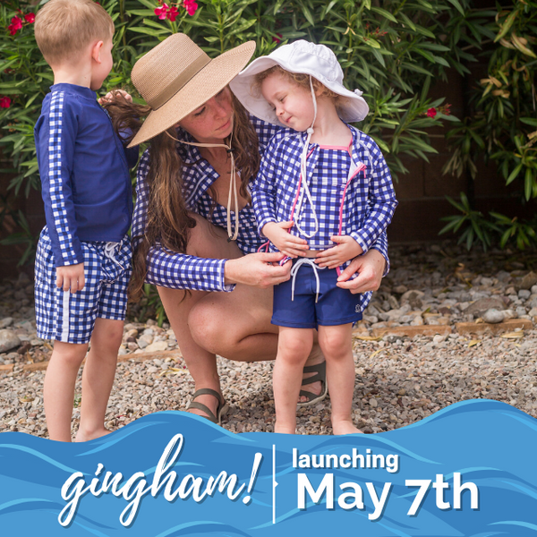 Navy Gingham Collection is Live!