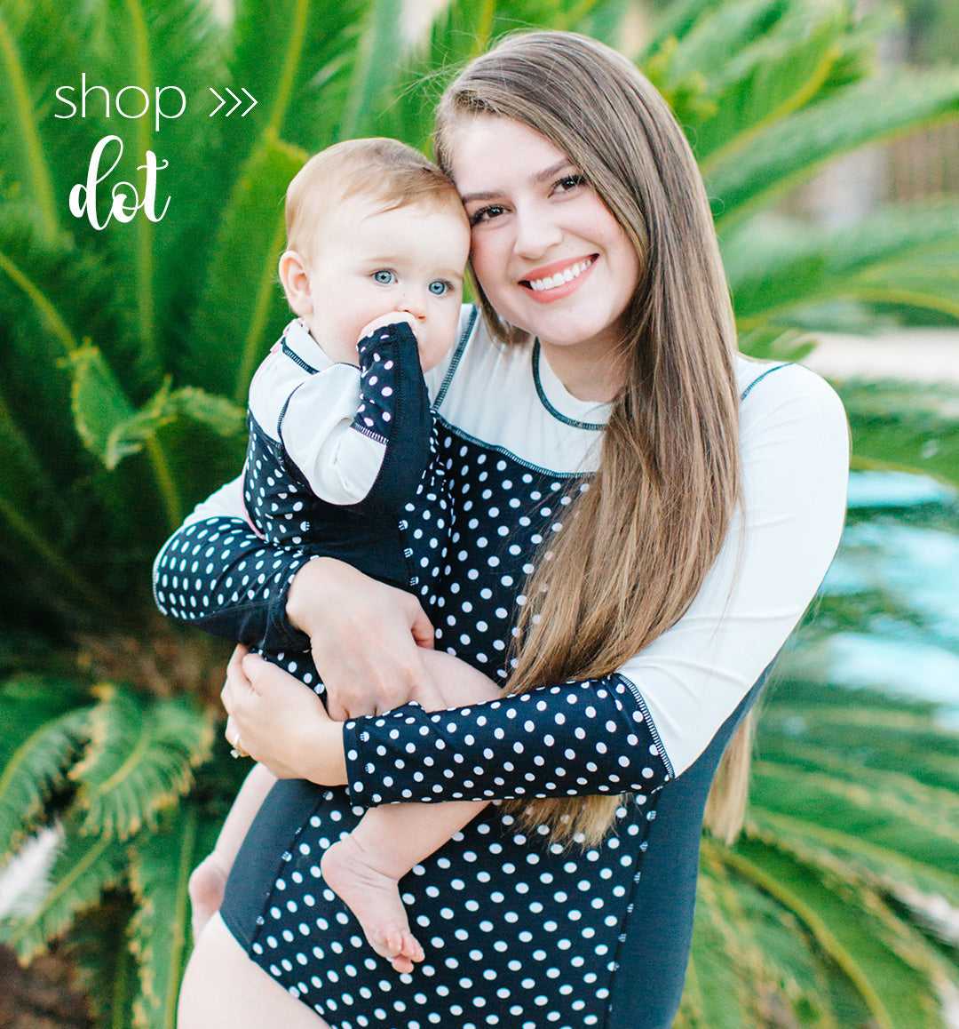 Mommy and Me Matching Swimwear for Mom and Daughter by SwimZip