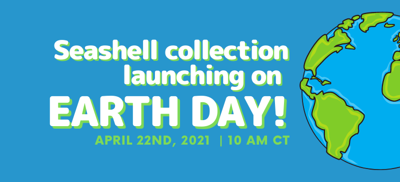 Seashell Collection Launching on Earth Day!