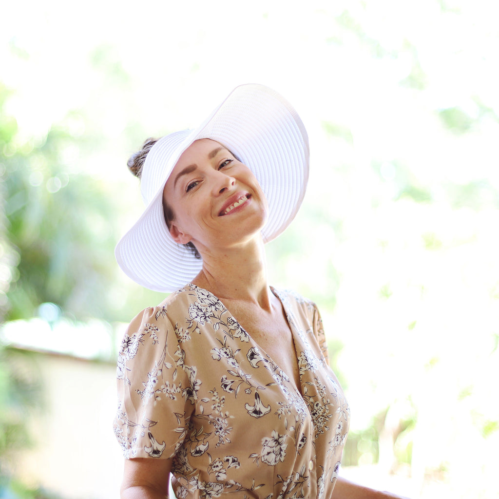 Wide Brim Visor with UPF 50+ Sun Protection