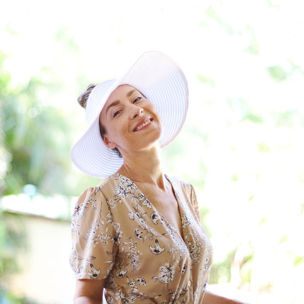 Wide Brim Visor with UPF 50+ Sun Protection