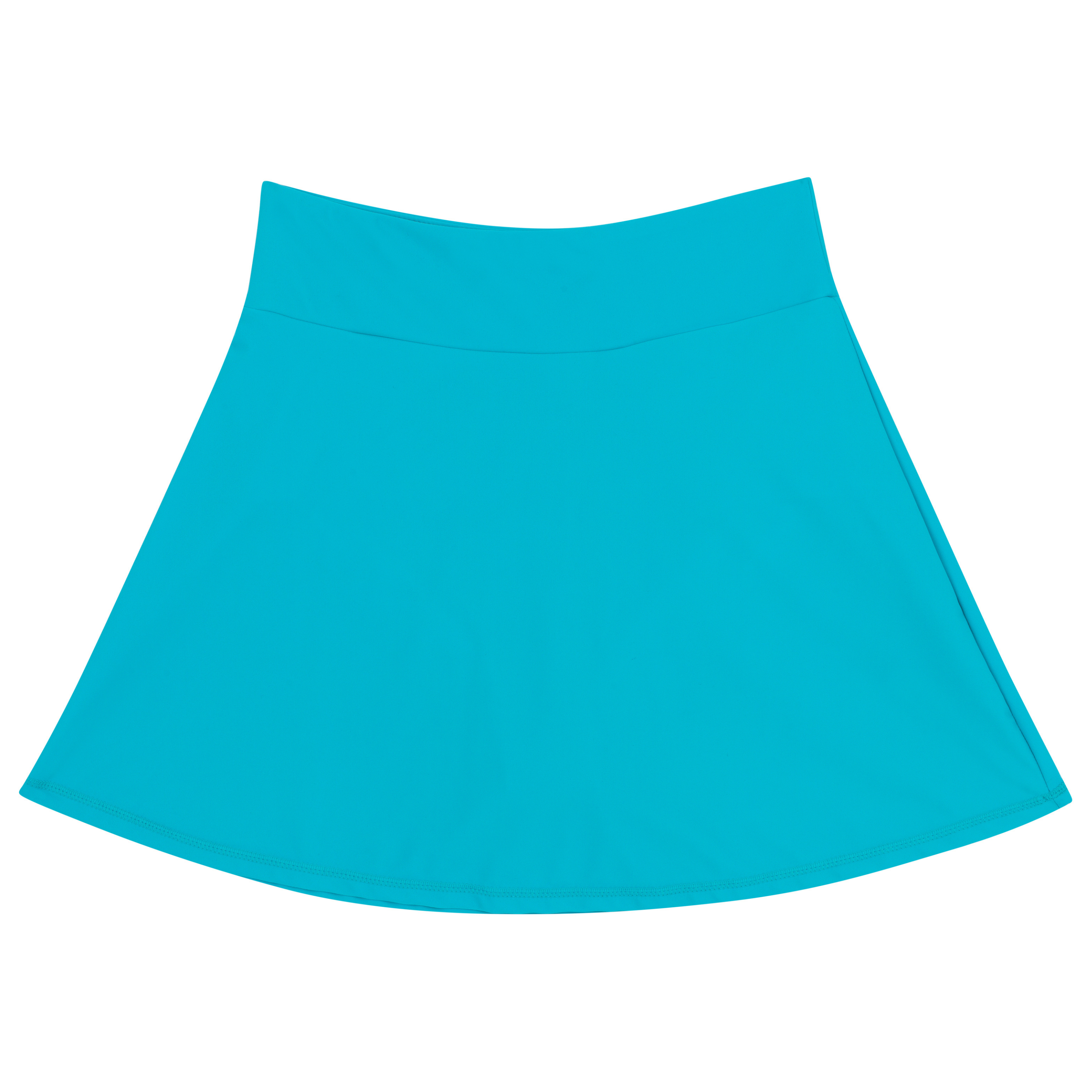 Women's A-Line Swim Skirt Swim Bottom | "Scuba Blue"-XS-Scuba Blue-SwimZip UPF 50+ Sun Protective Swimwear & UV Zipper Rash Guards-pos1