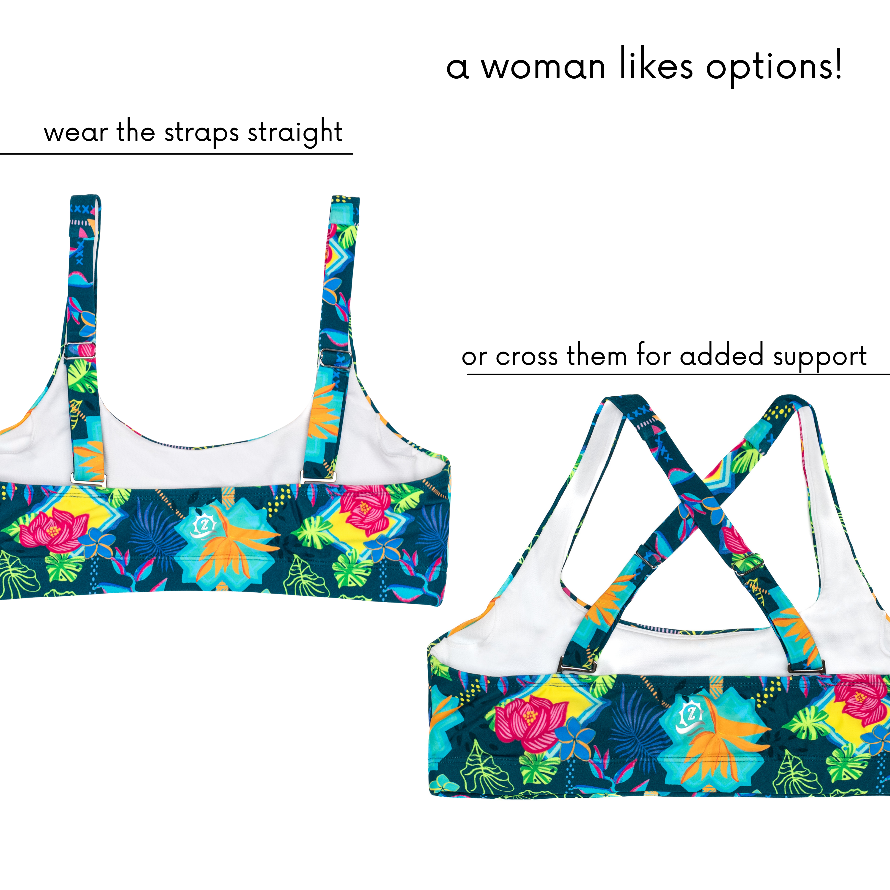 Women's Scoop Neck Bikini Top | "Summer Max"-SwimZip UPF 50+ Sun Protective Swimwear & UV Zipper Rash Guards-pos7