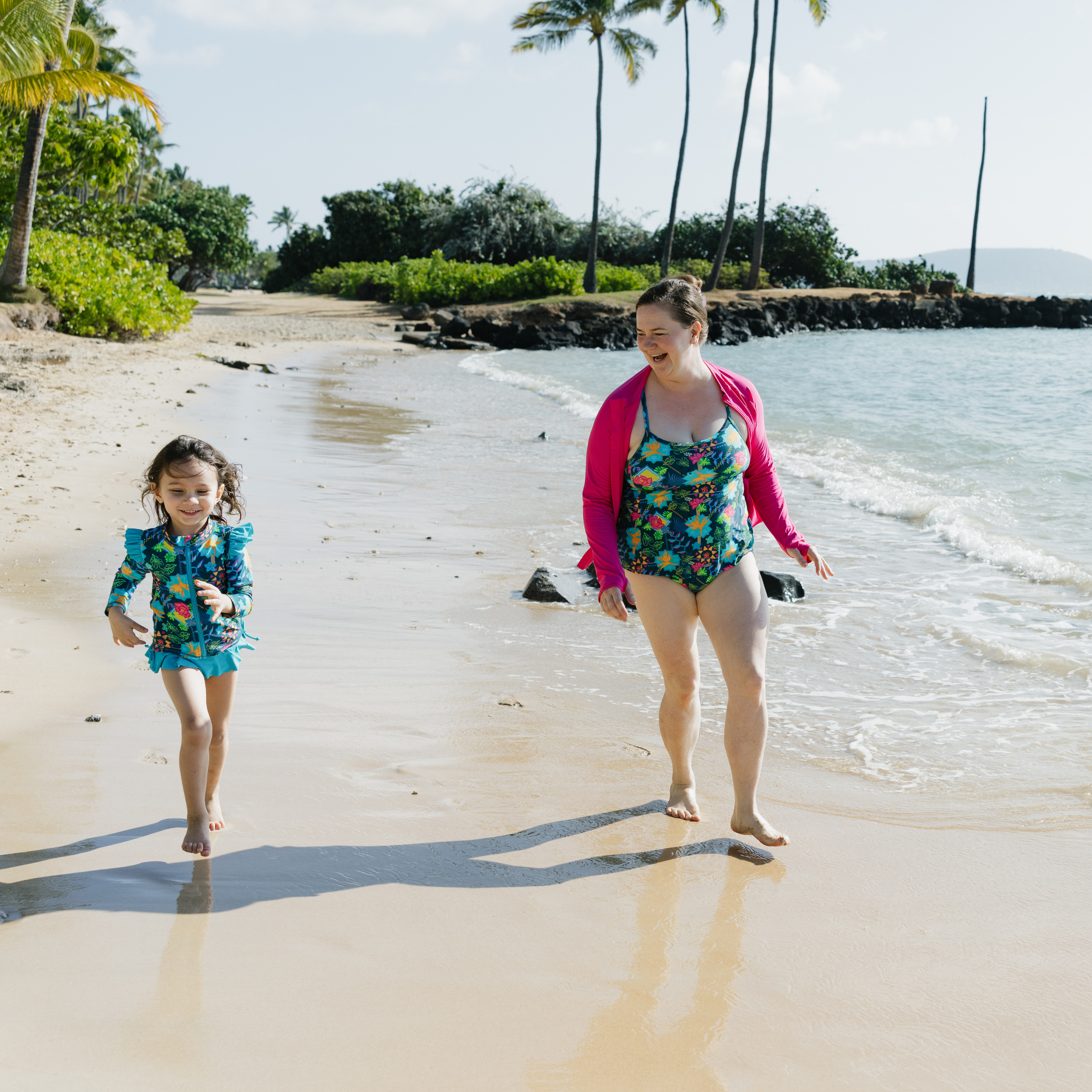 Women’s Strappy A-Line Tankini Top | “Summer Max"-SwimZip UPF 50+ Sun Protective Swimwear & UV Zipper Rash Guards-pos9
