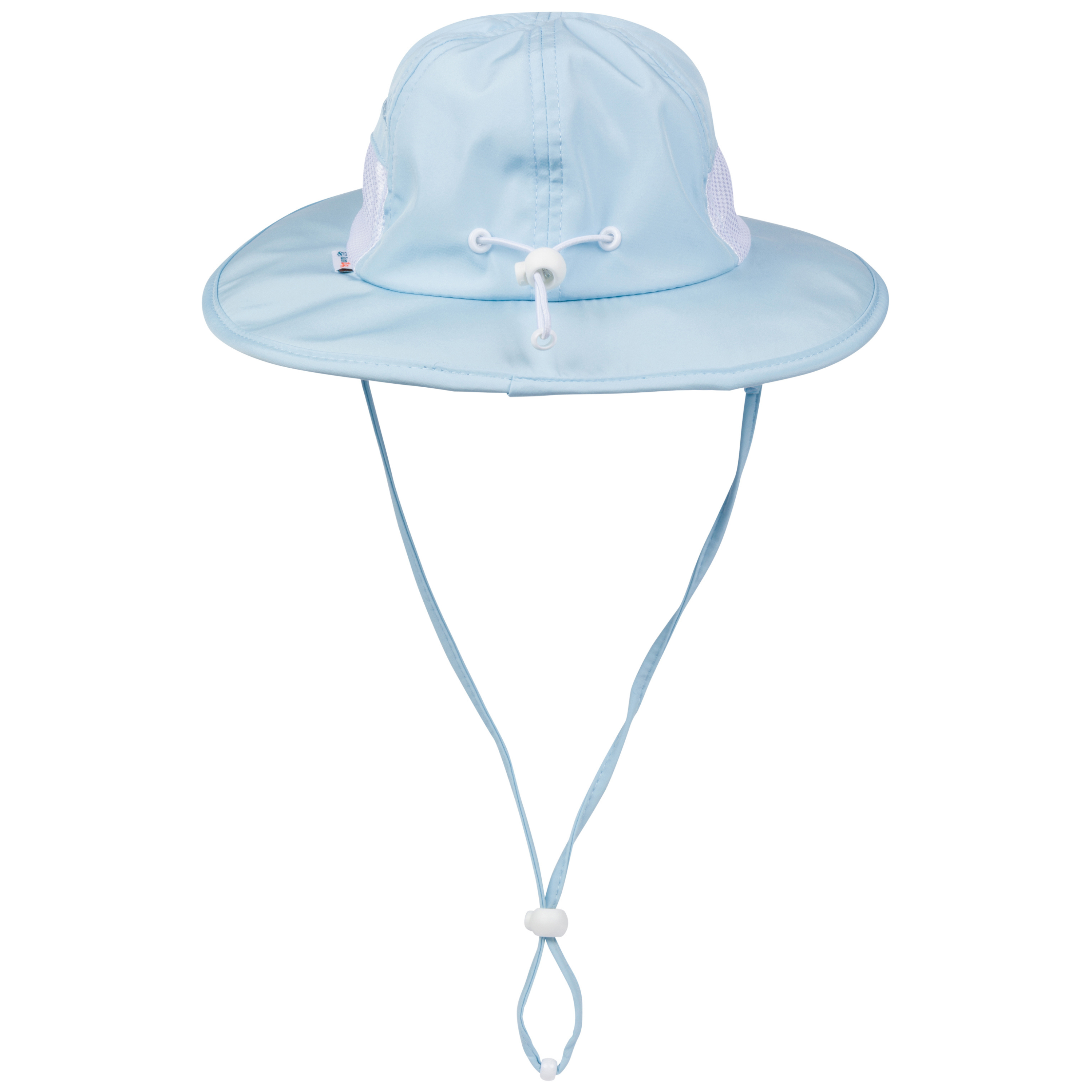 Kids Wide Brim Sun Hat "Fun Sun Day Play Hat" - Dream Blue-SwimZip UPF 50+ Sun Protective Swimwear & UV Zipper Rash Guards-pos7