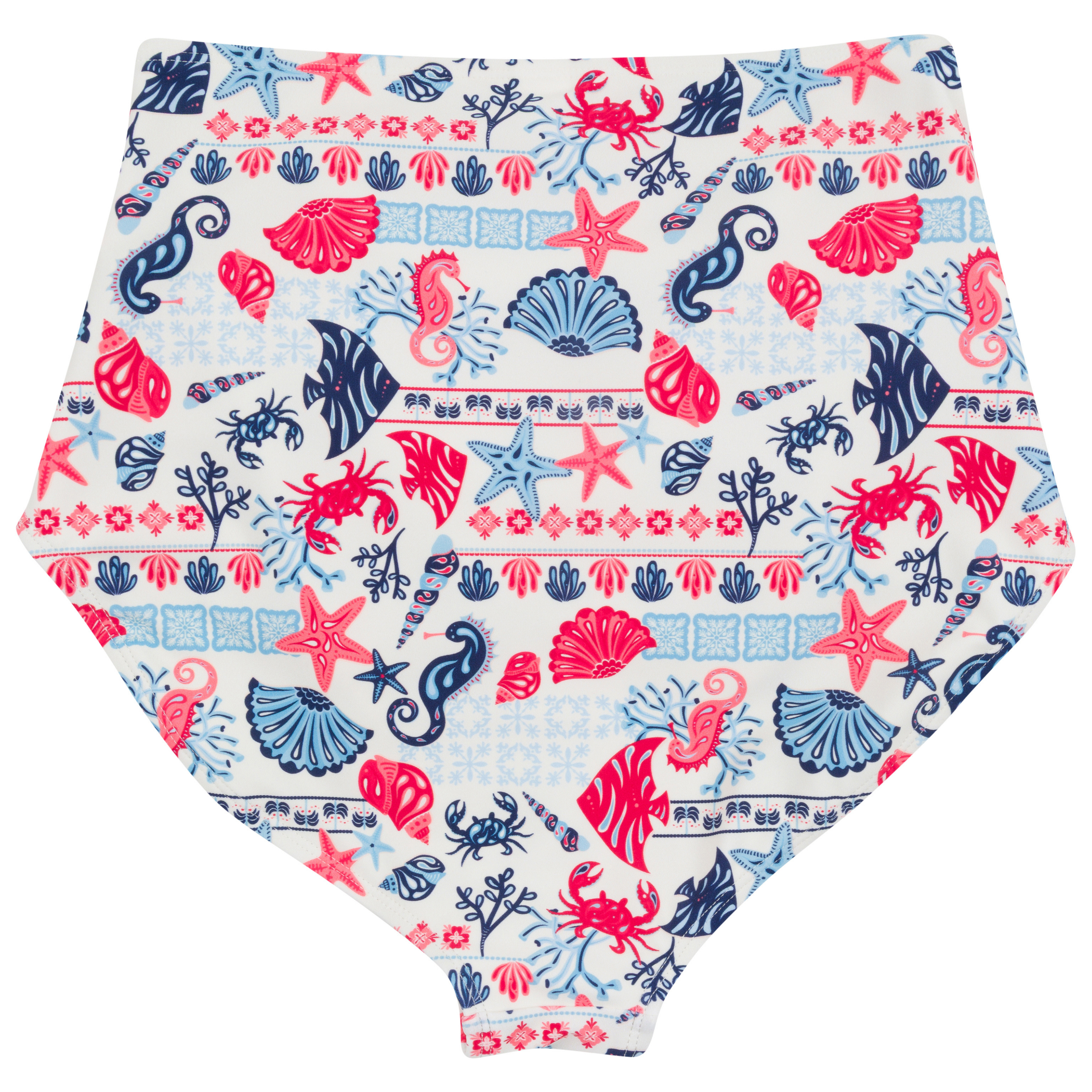 Women's High Waist Bikini Bottoms Ruched | "Marina"-SwimZip UPF 50+ Sun Protective Swimwear & UV Zipper Rash Guards-pos14