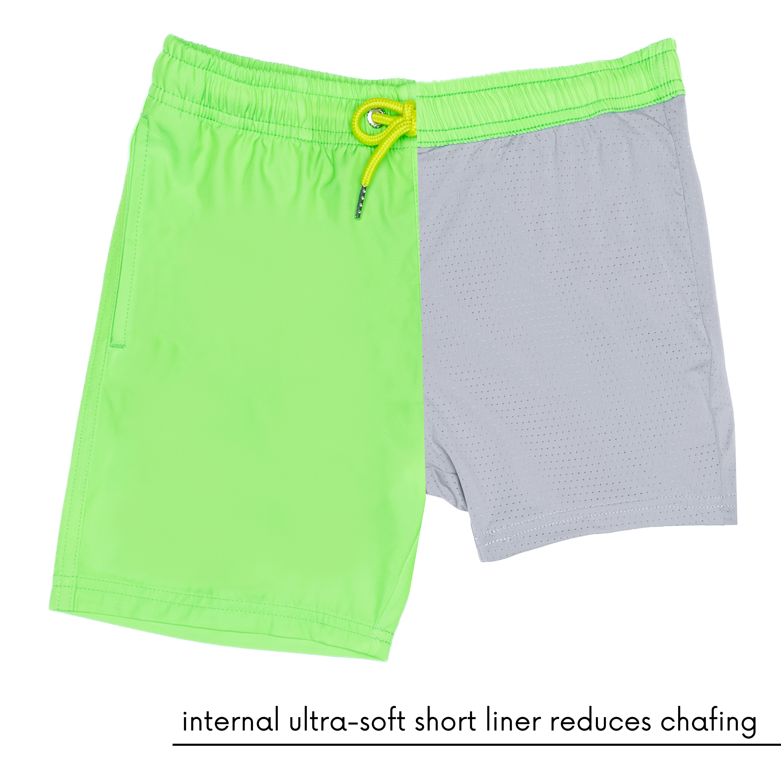 Boys Swim Trunks Boxer Brief Liner (sizes 6-14) | “Volt"-SwimZip UPF 50+ Sun Protective Swimwear & UV Zipper Rash Guards-pos5