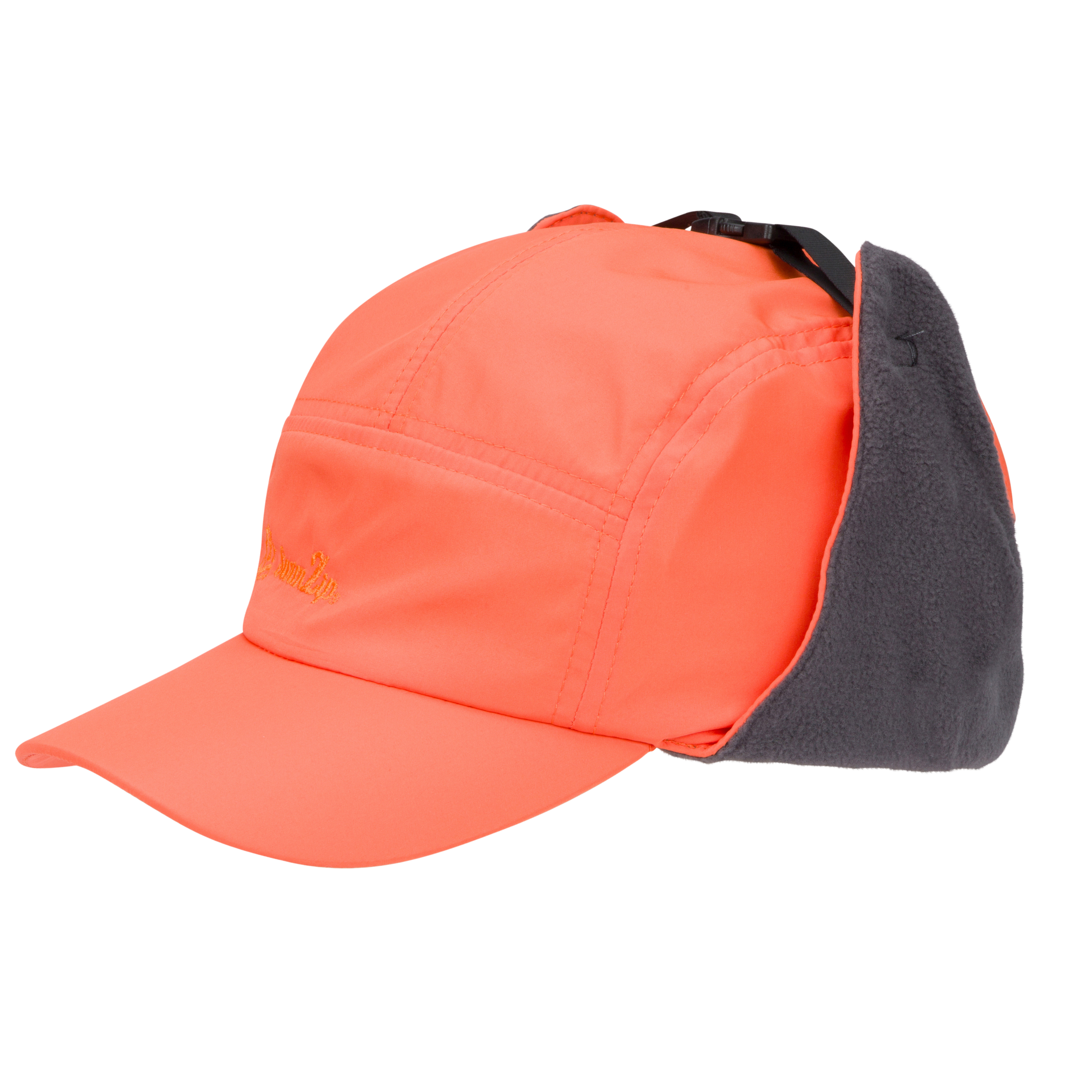 Kids Arctic Chill Winter Convertible Sun Hat - Orange-SwimZip UPF 50+ Sun Protective Swimwear & UV Zipper Rash Guards-pos10