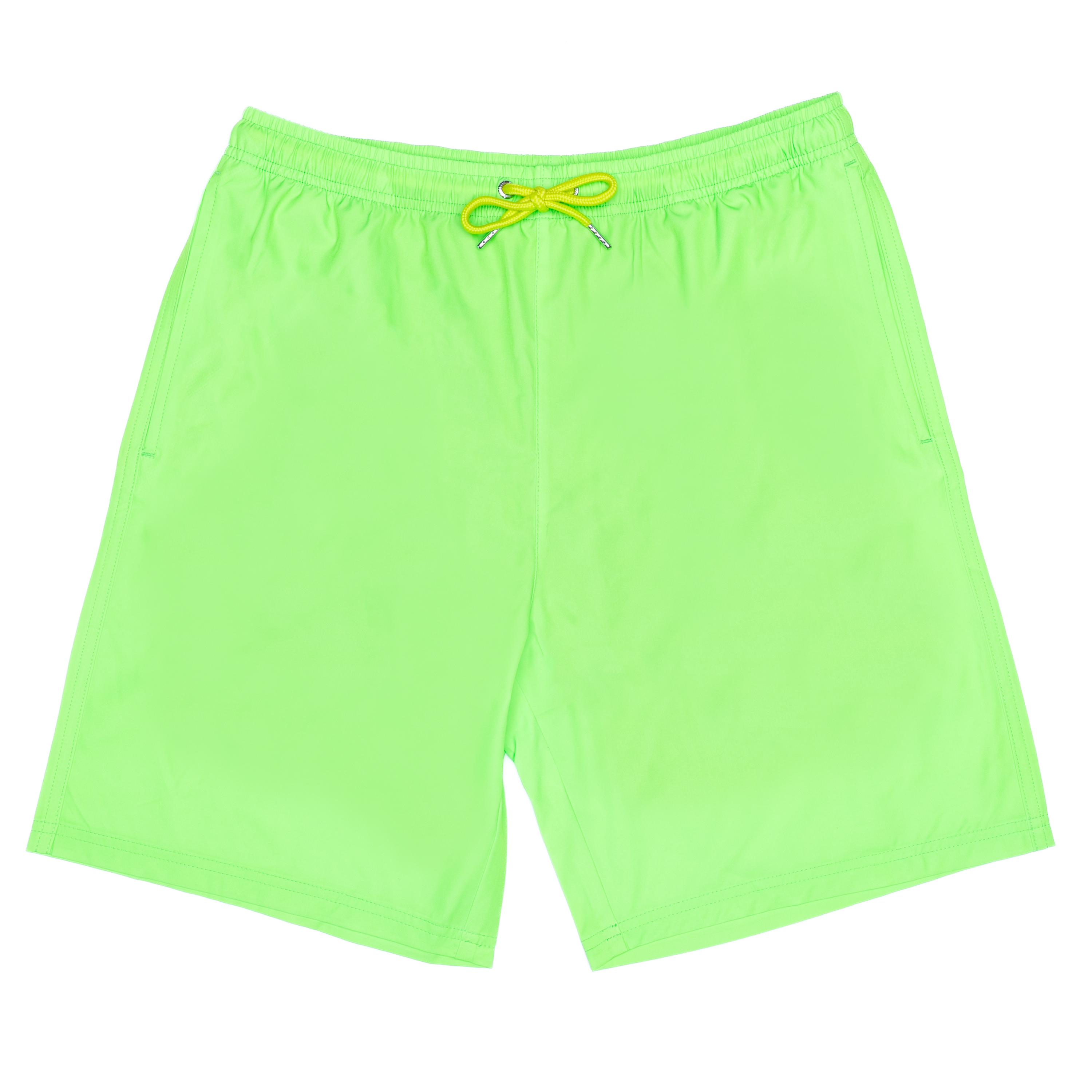 Men's 8" Swim Trunks Boxer Brief Liner | "Volt"-S-Volt-SwimZip UPF 50+ Sun Protective Swimwear & UV Zipper Rash Guards-pos1