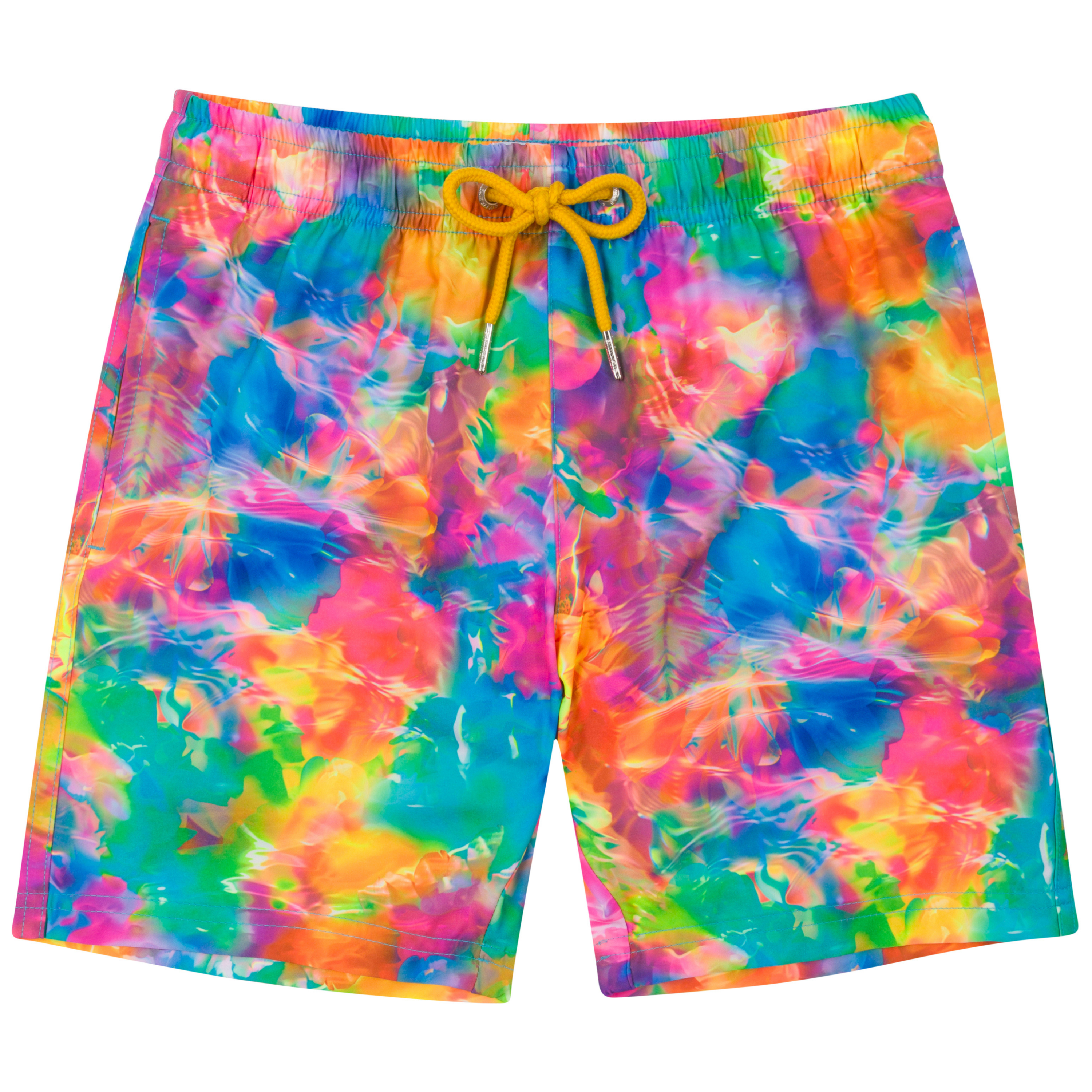 Boys Swim Trunks Boxer Brief Liner (sizes 6-14) | “Impressions"-6-8-Impressions-SwimZip UPF 50+ Sun Protective Swimwear & UV Zipper Rash Guards-pos1