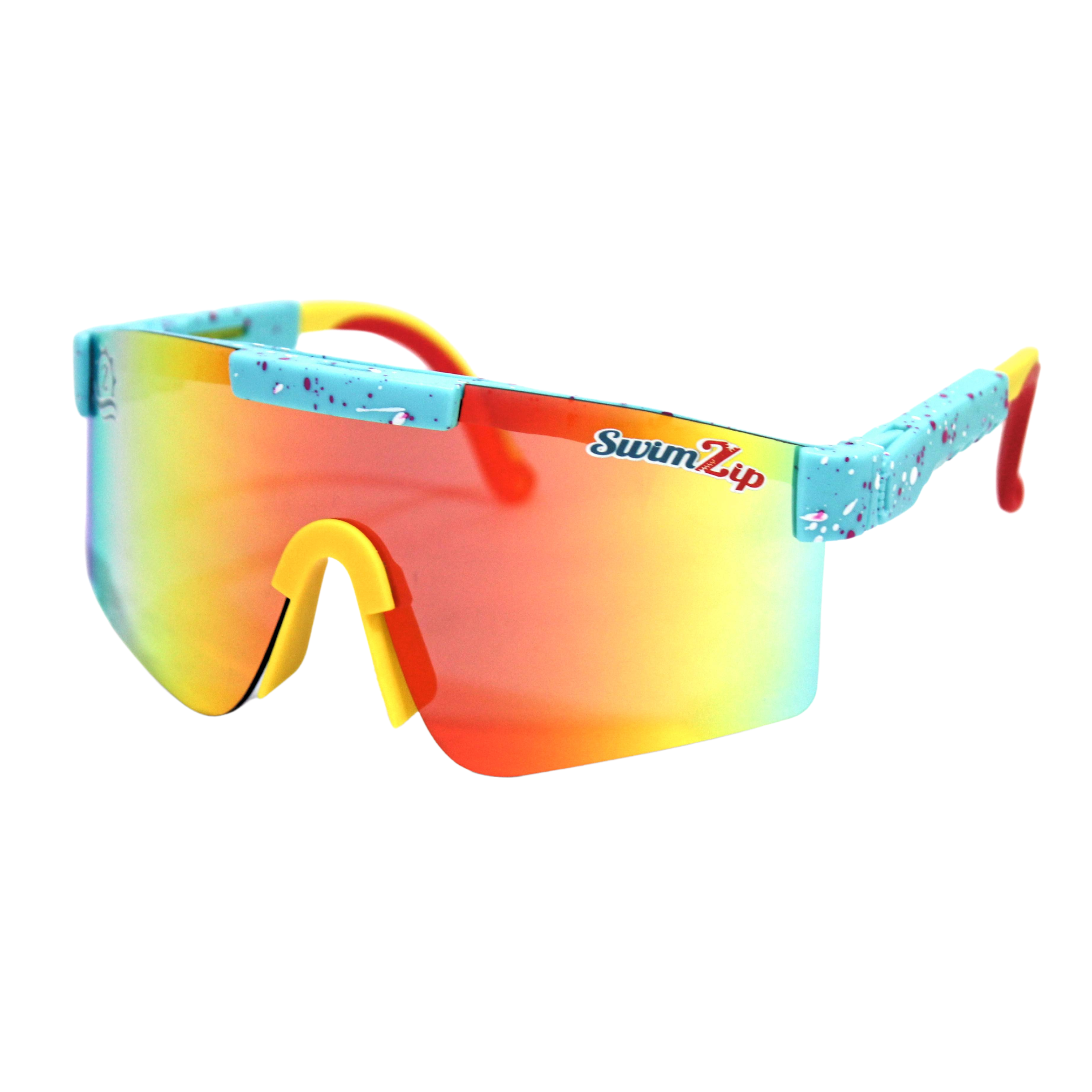 Viper Style UV Sunglasses | Blazing Bright-2-8 Years-Blazing Bright-SwimZip UPF 50+ Sun Protective Swimwear & UV Zipper Rash Guards-pos1