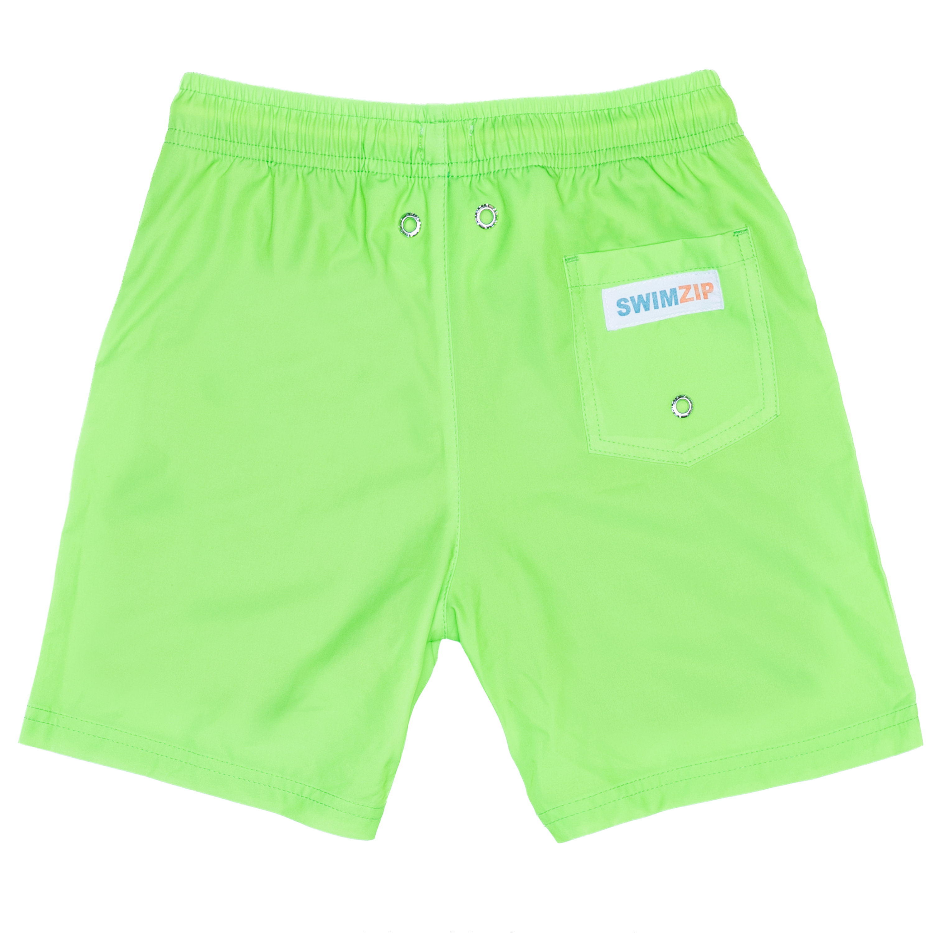 Boys Swim Trunks Boxer Brief Liner (sizes 6-14) | “Volt"-SwimZip UPF 50+ Sun Protective Swimwear & UV Zipper Rash Guards-pos10