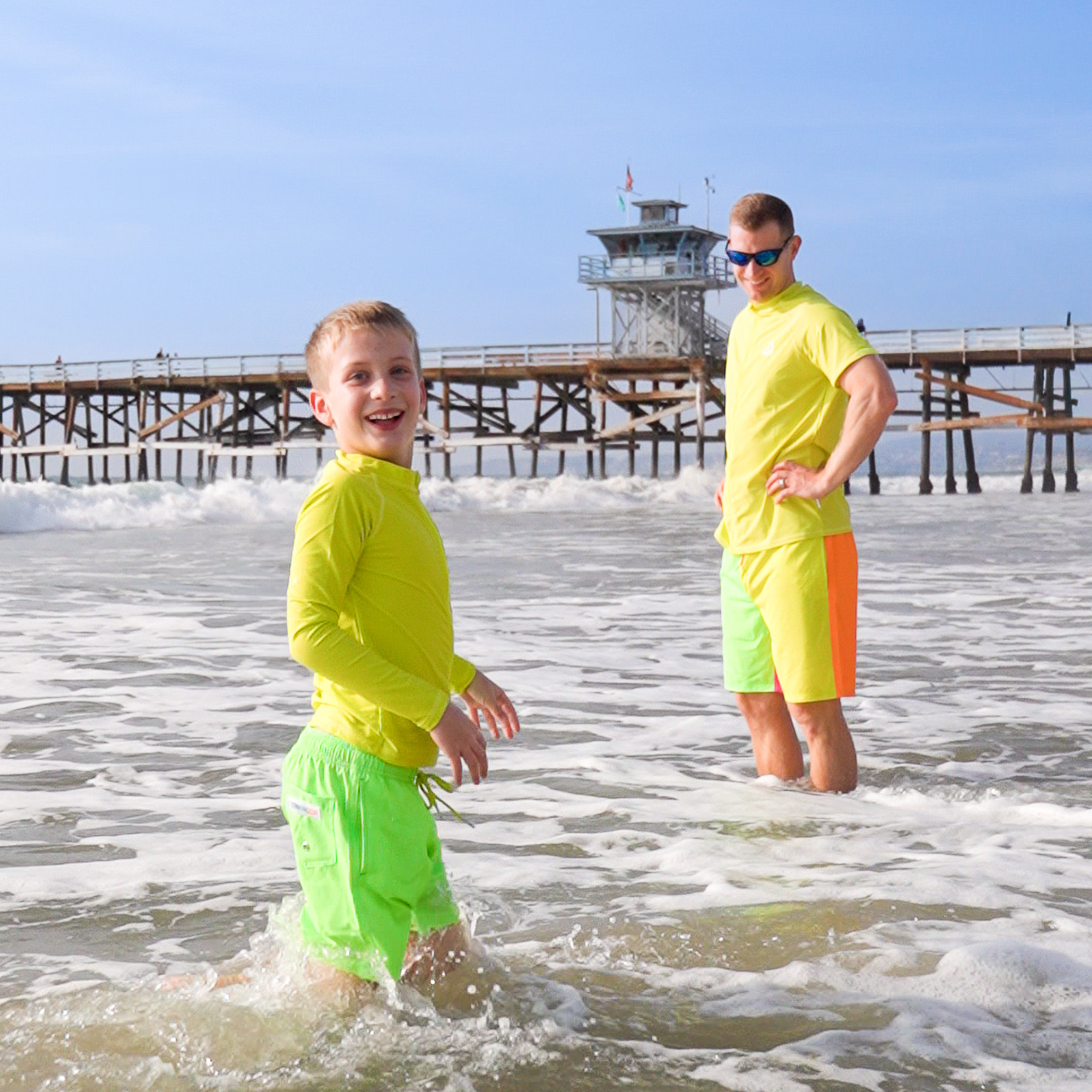 Boys Swim Trunks Boxer Brief Liner (sizes 6-14) | “Volt"-SwimZip UPF 50+ Sun Protective Swimwear & UV Zipper Rash Guards-pos9