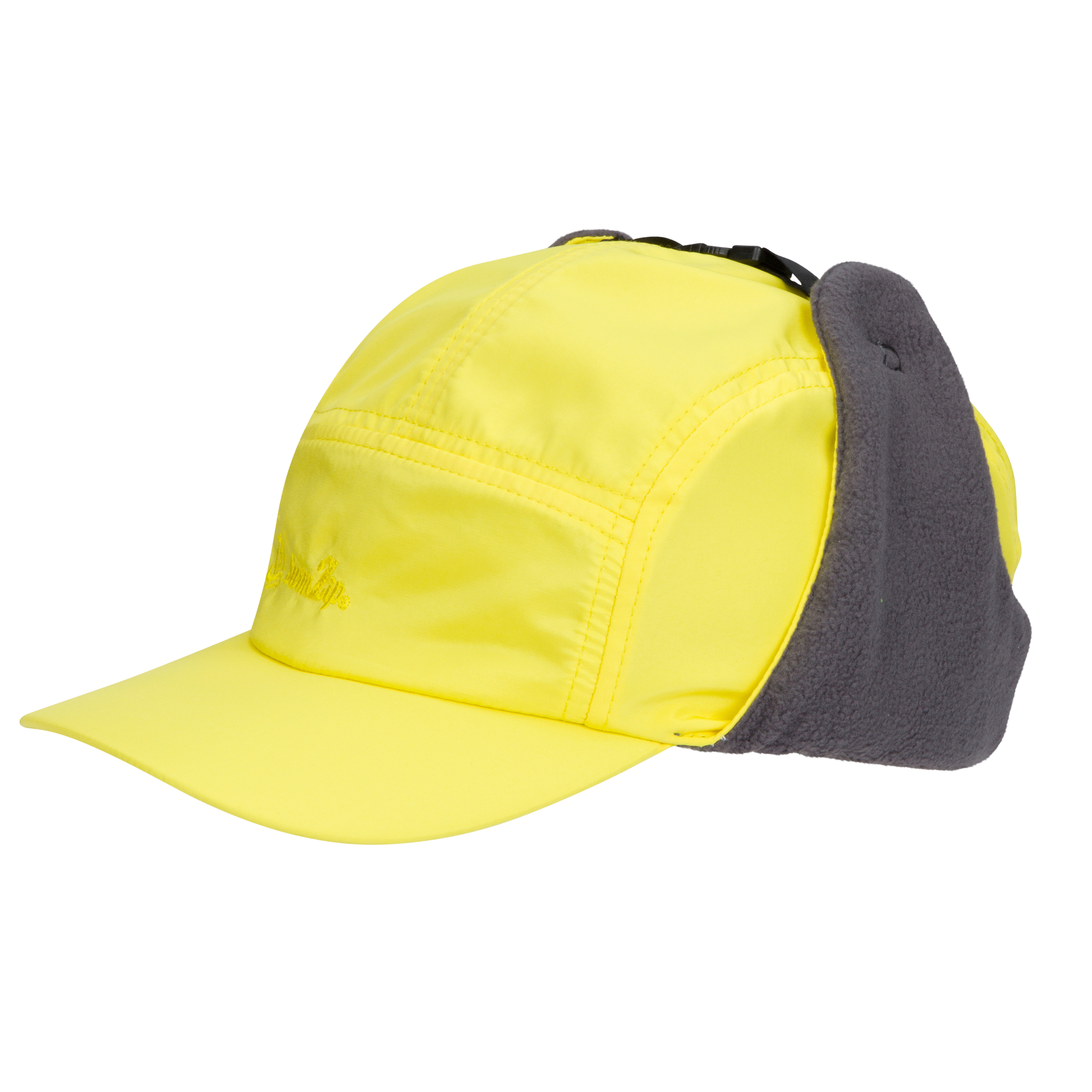 Kids Arctic Chill Winter Convertible Sun Hat - Yellow-SwimZip UPF 50+ Sun Protective Swimwear & UV Zipper Rash Guards-pos6