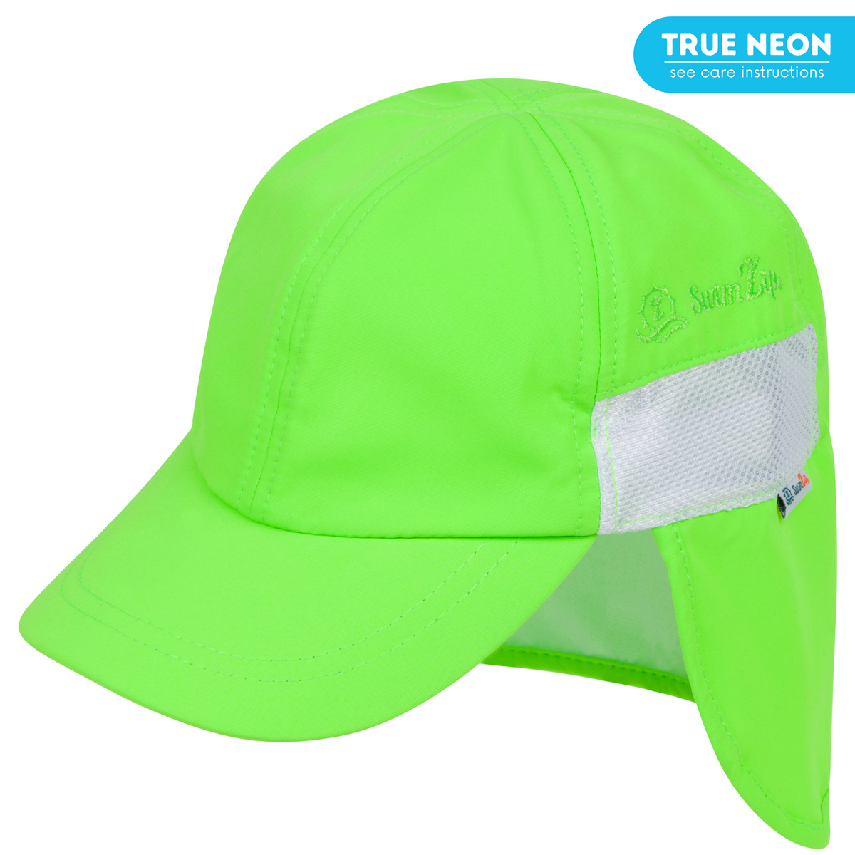 Lime green buying hat