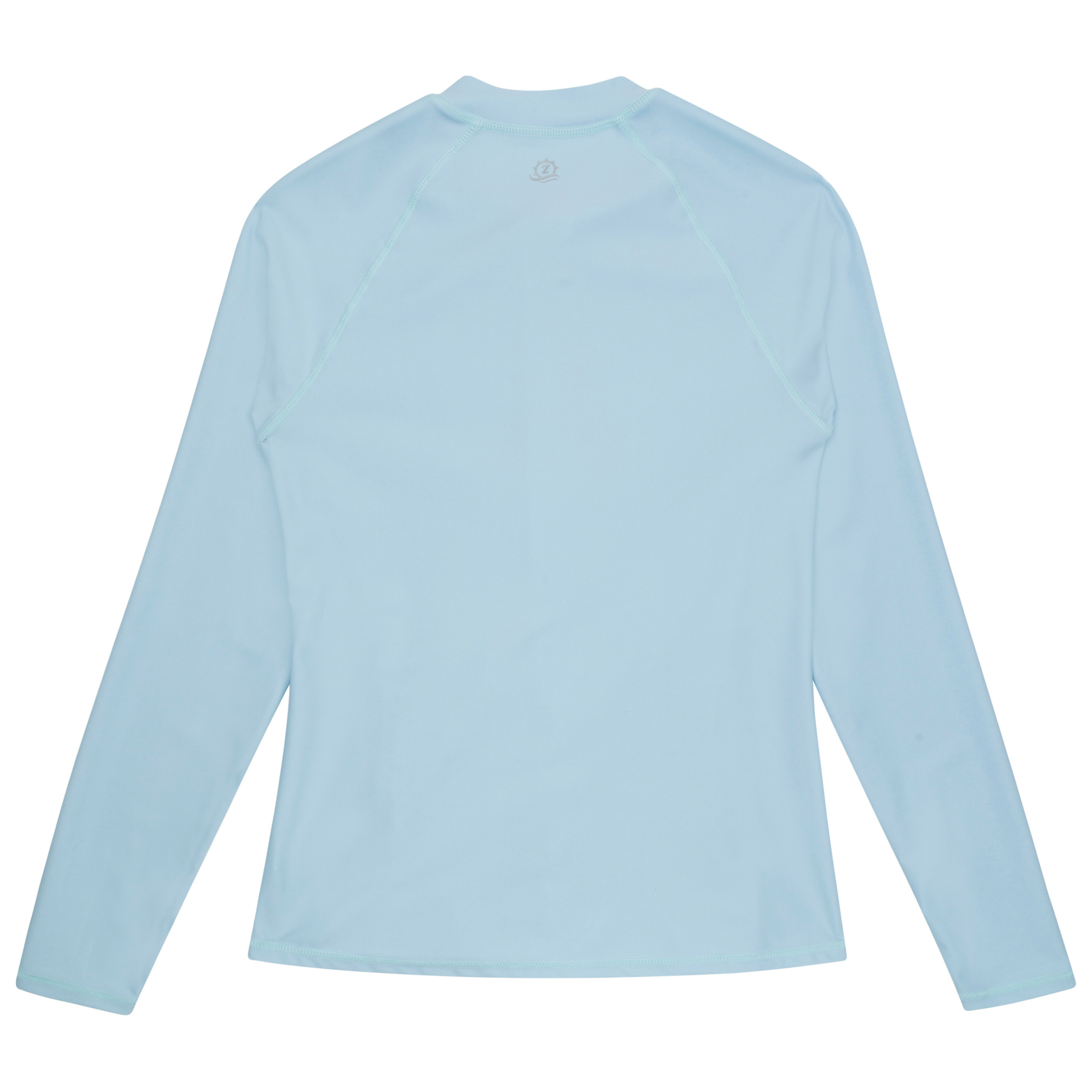 Women's Long Sleeve Rash Guard with Pockets | "Dream Blue"-SwimZip UPF 50+ Sun Protective Swimwear & UV Zipper Rash Guards-pos7
