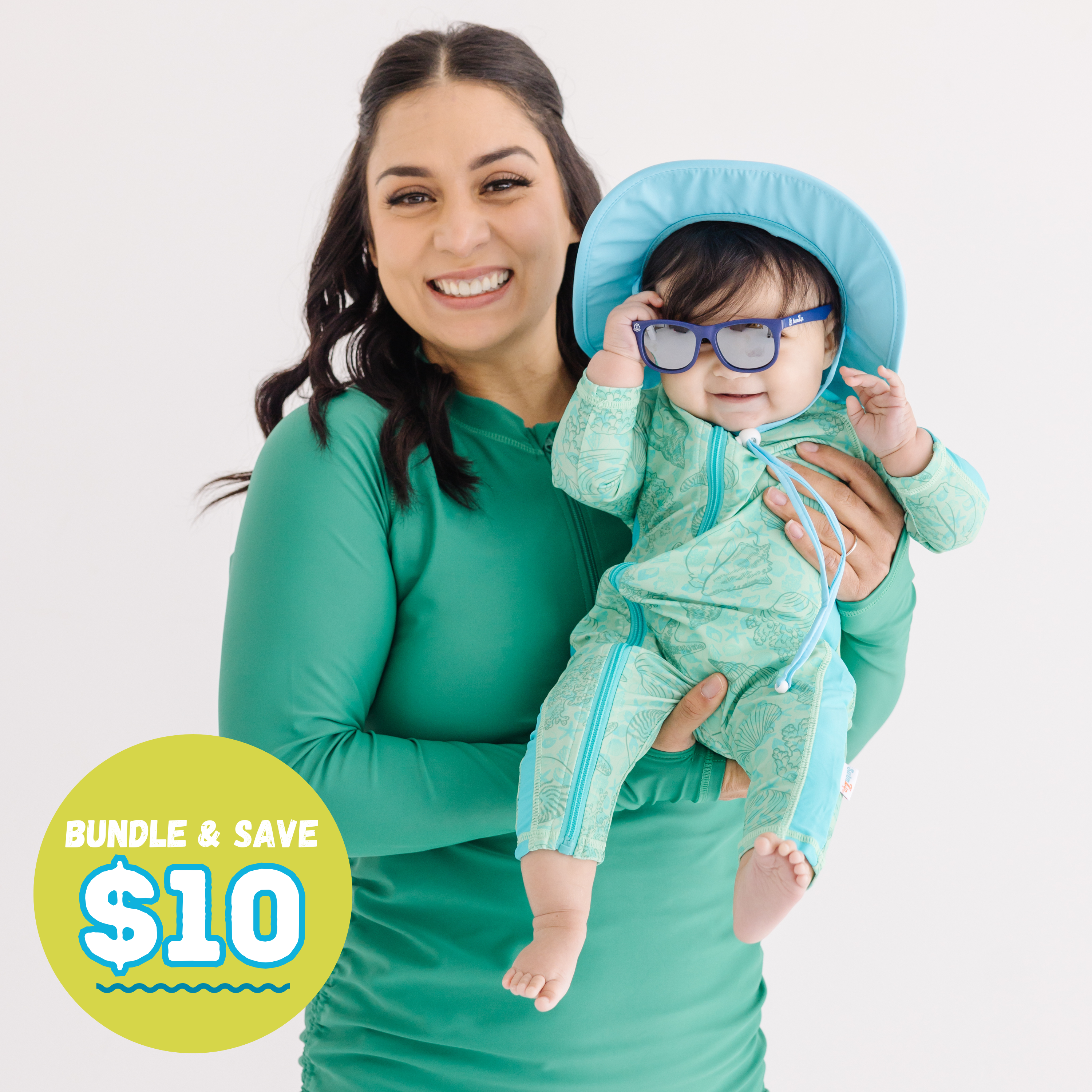 Baby Bundle-SwimZip UPF 50+ Sun Protective Swimwear & UV Zipper Rash Guards-pos4