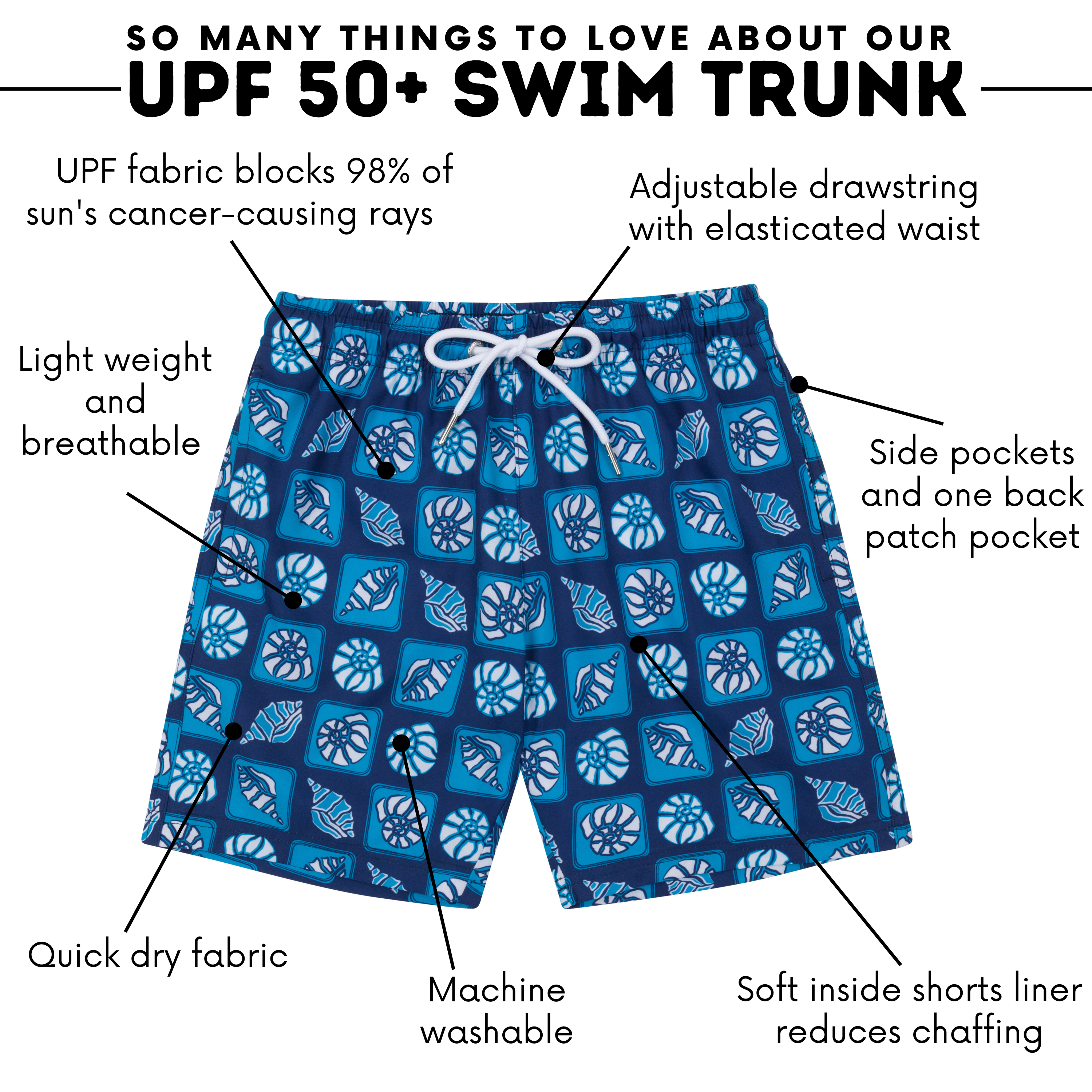 Boys Swim Trunks Boxer Brief Liner (sizes 6-14) | “Coastal"-SwimZip UPF 50+ Sun Protective Swimwear & UV Zipper Rash Guards-pos4