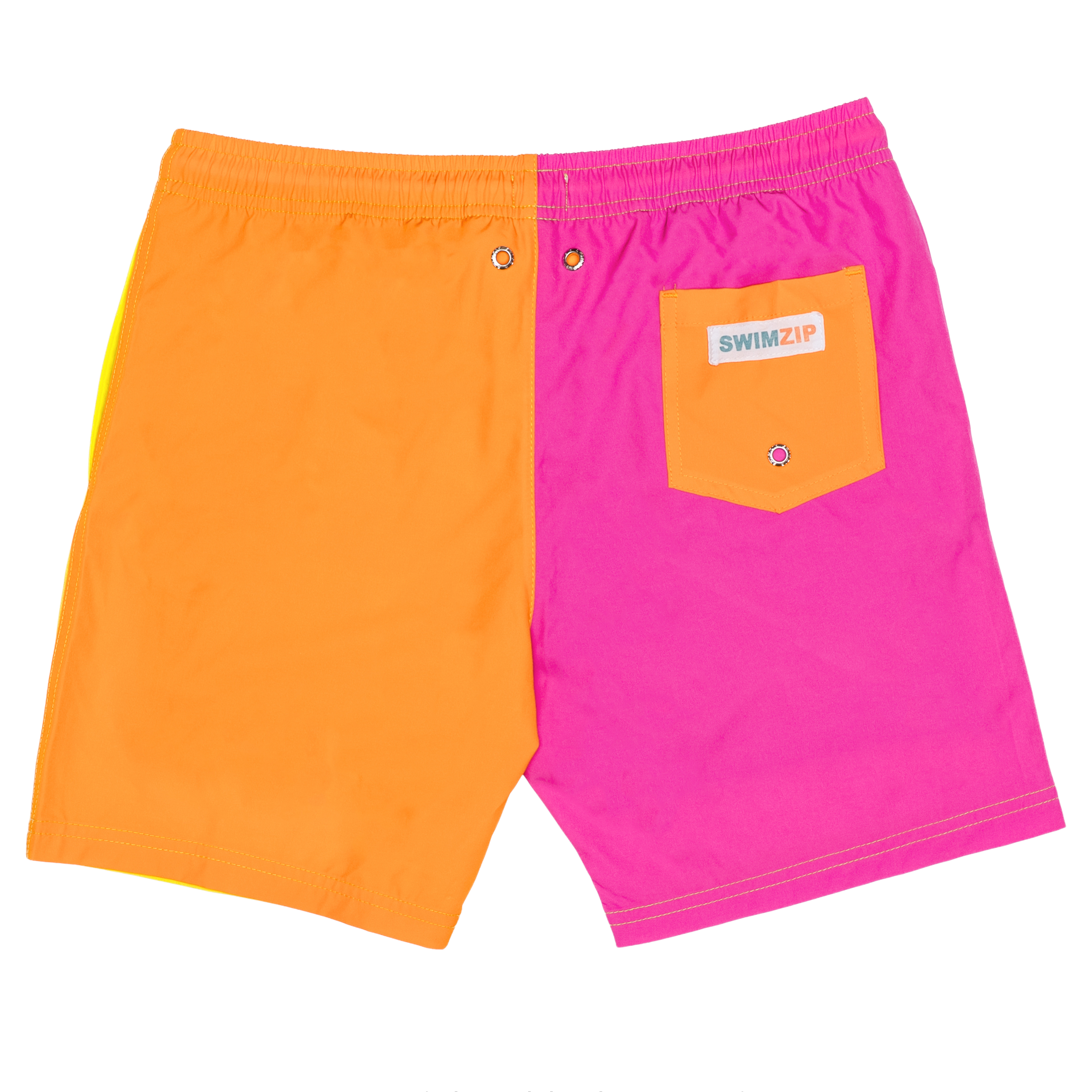 Boys Swim Trunks Boxer Brief Liner (sizes 6-14) | “Spark"-SwimZip UPF 50+ Sun Protective Swimwear & UV Zipper Rash Guards-pos16