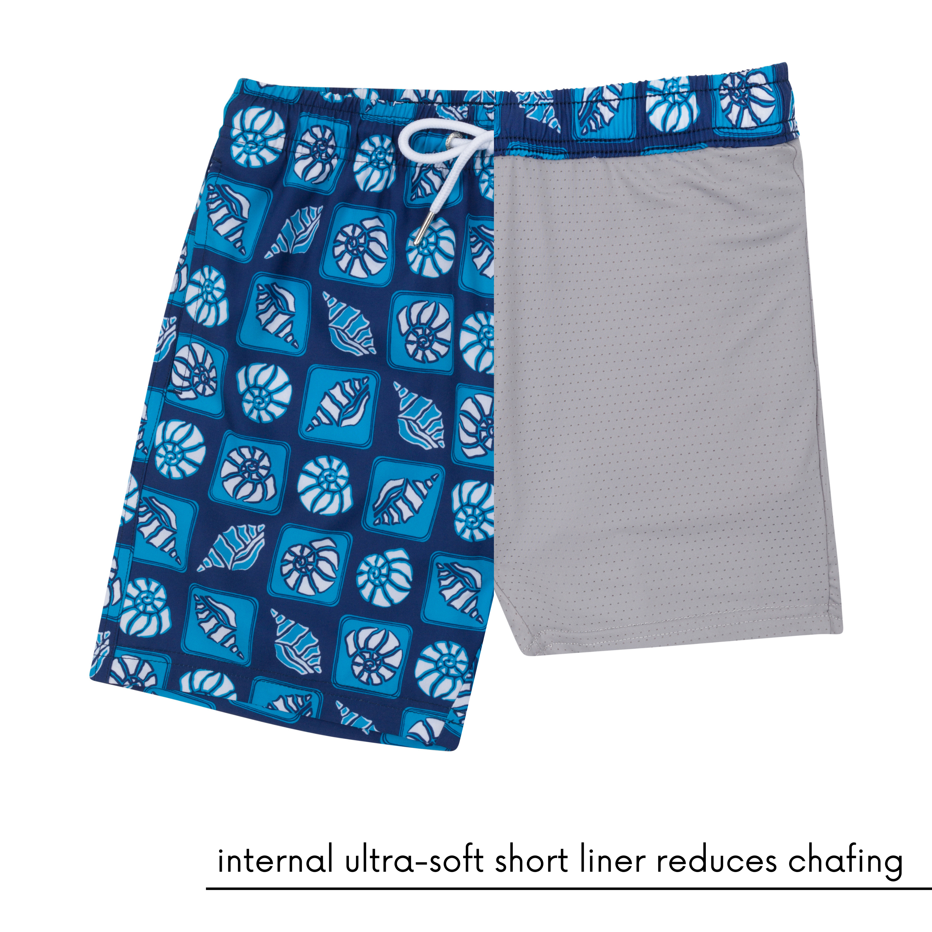 Boys Swim Trunks Boxer Brief Liner (sizes 6-14) | “Coastal"-SwimZip UPF 50+ Sun Protective Swimwear & UV Zipper Rash Guards-pos8