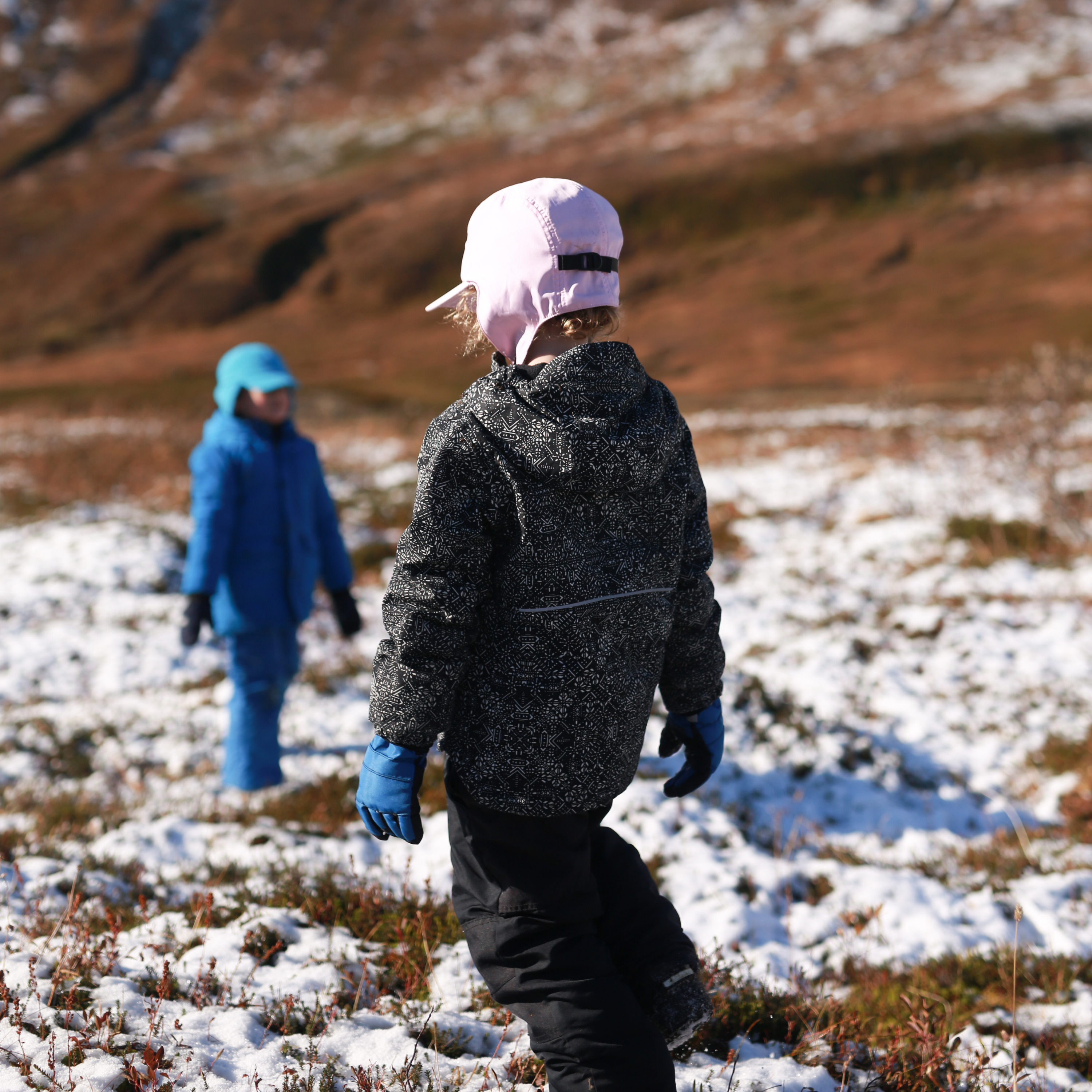 Kids Arctic Chill Winter Convertible Sun Hat - Pink-SwimZip UPF 50+ Sun Protective Swimwear & UV Zipper Rash Guards-pos3