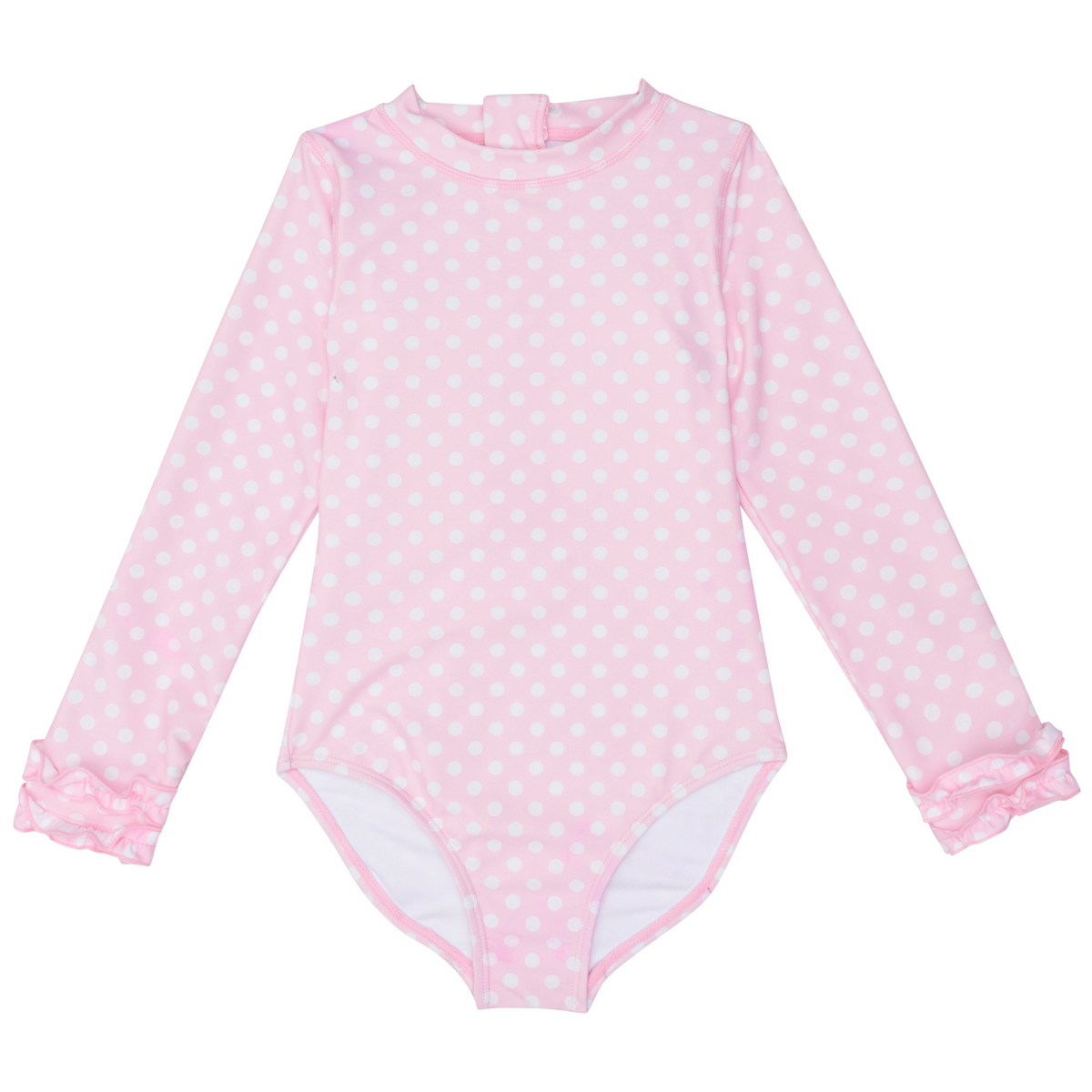 Girls Long Sleeve Surf Suit (One Piece Bodysuit) | 