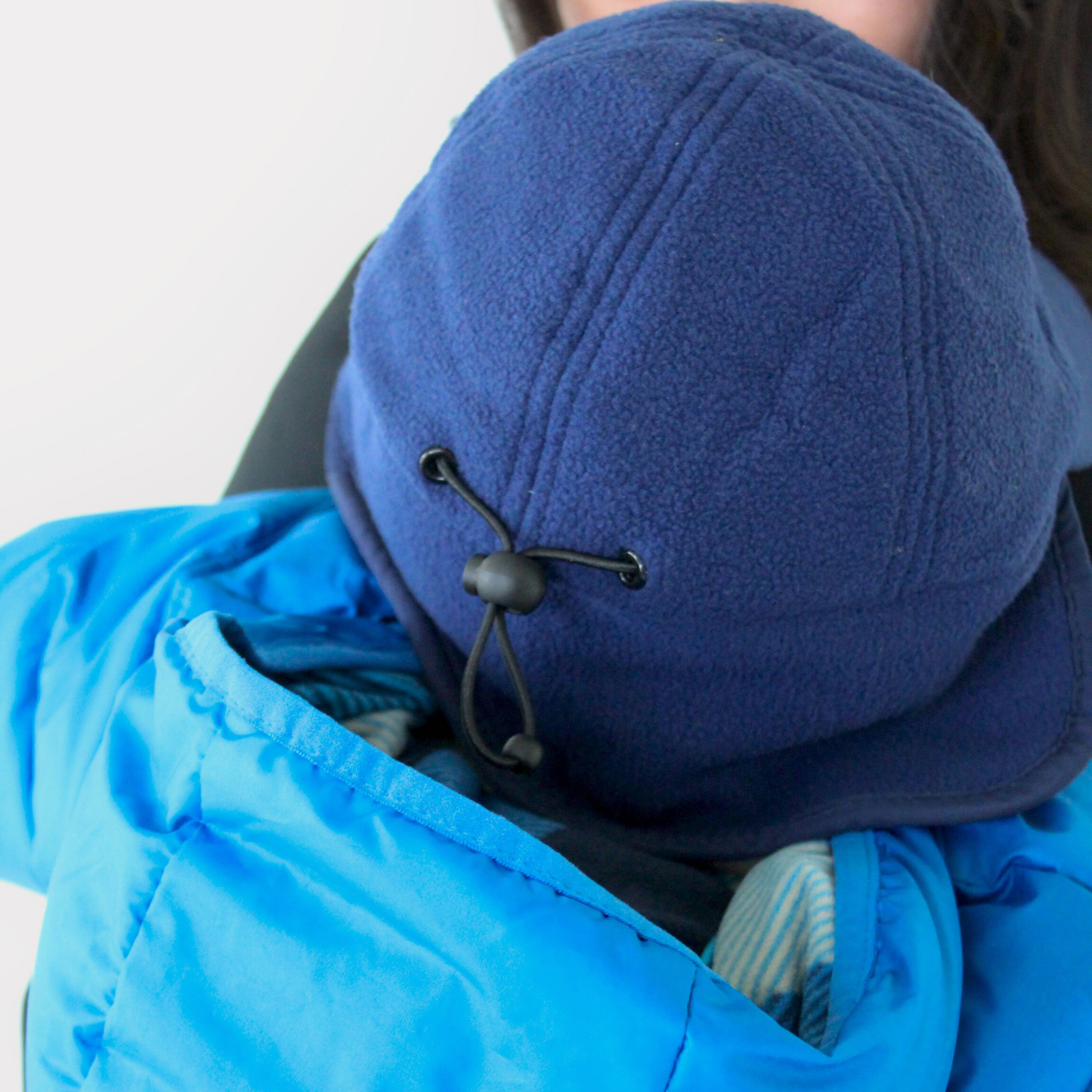 Kids Frosty Fleece Winter Flap Hat - Midnight-SwimZip UPF 50+ Sun Protective Swimwear & UV Zipper Rash Guards-pos5